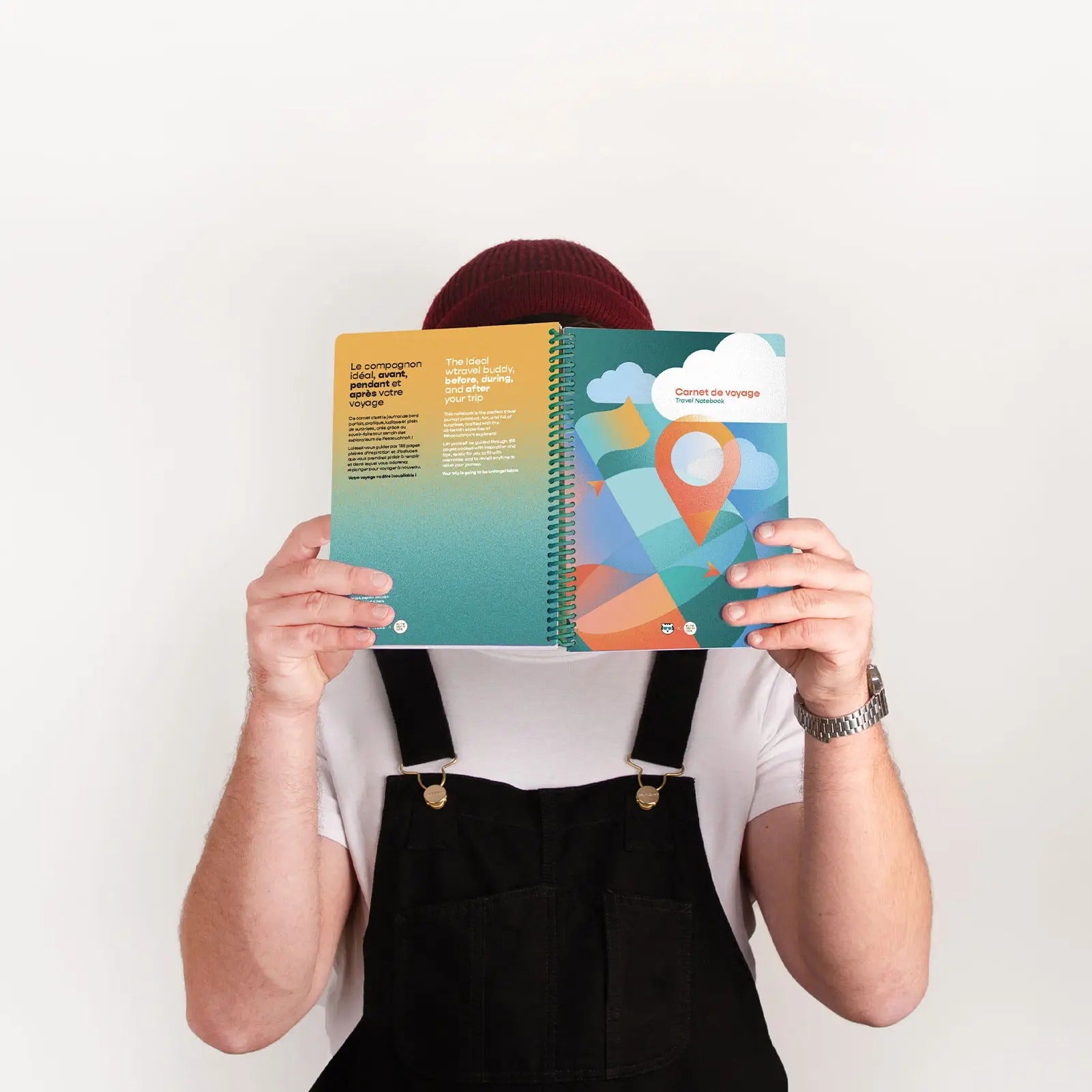 CARNET DE VOYAGE - Travel Notebook - A5 with 150 pages | Papier Tigre