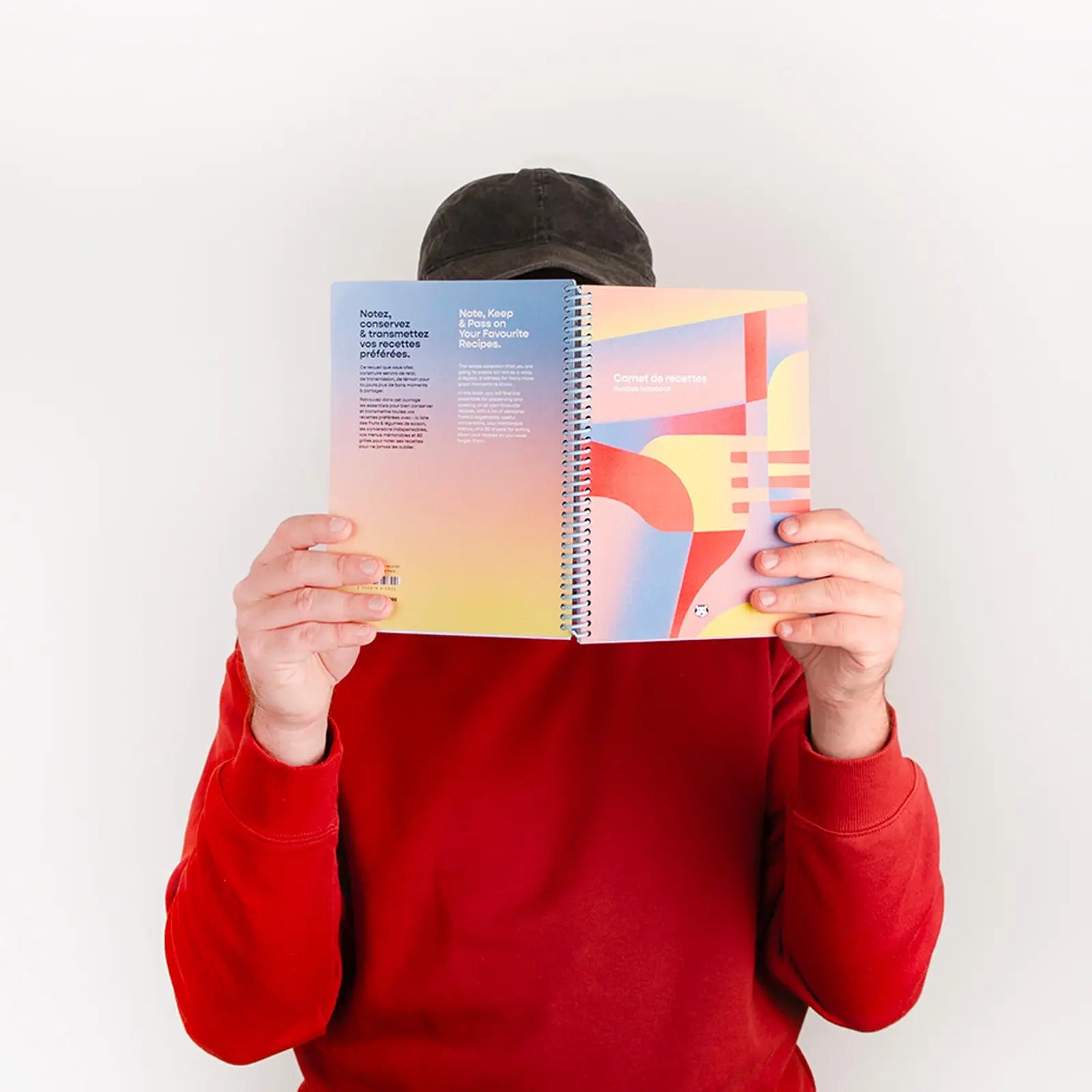 CARNET DE RECETTES - Rezepte-Notizbuch - A5 mit 150 Seiten | Papier Tigre