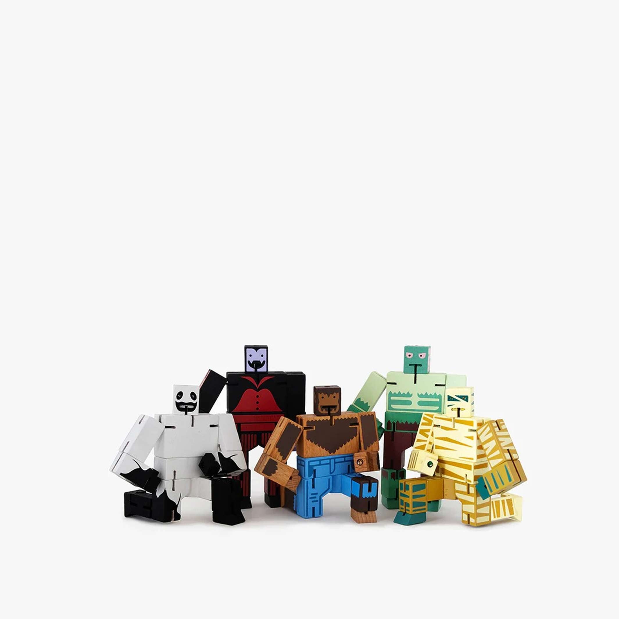 CUBEBOT® SUPERNATURAL GHOST - Micro 3D Puzzle Robot | David Weeks | Areaware