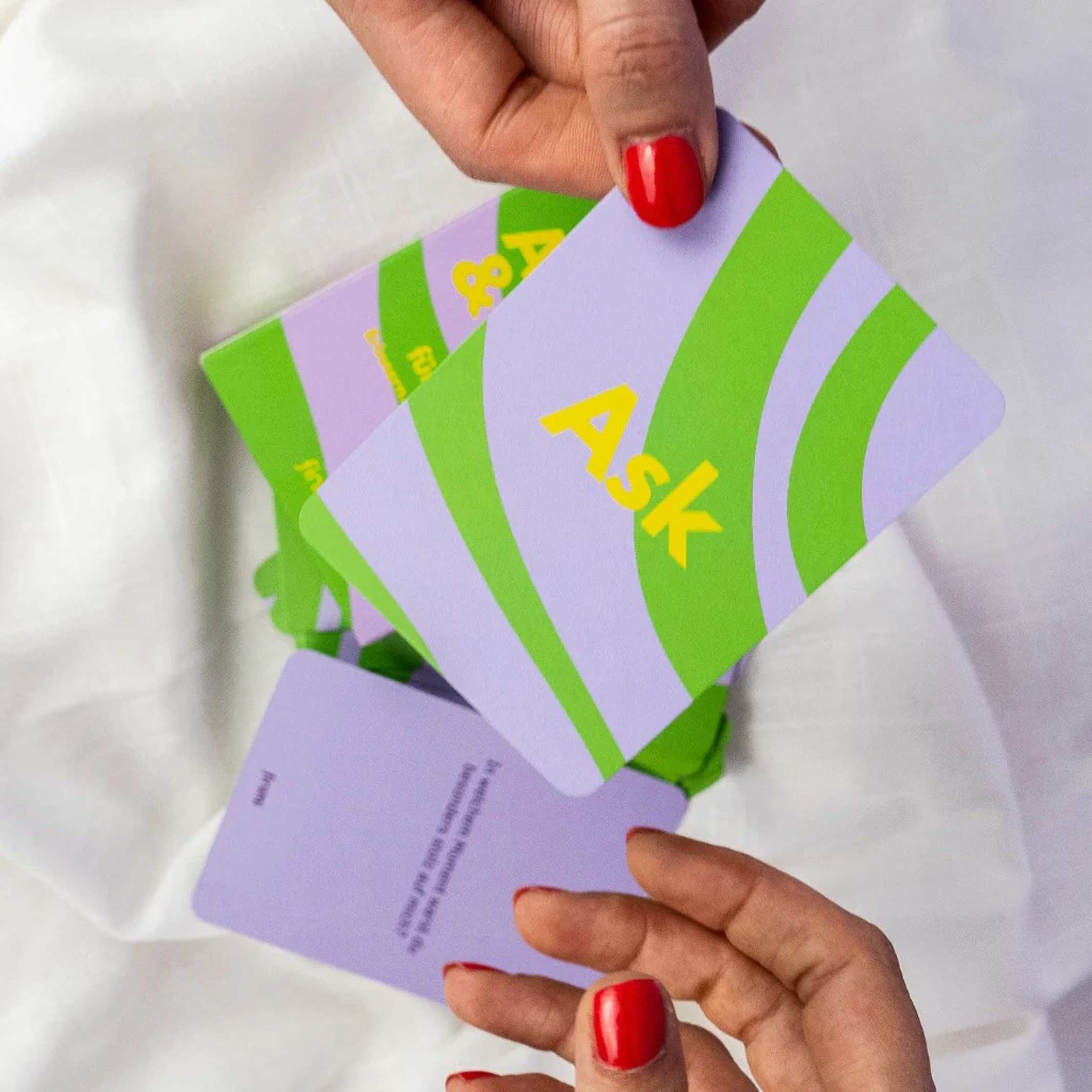 ASK & TASK für GESCHWISTER - Card Set for Yourself and your Siblings - German | Finimi