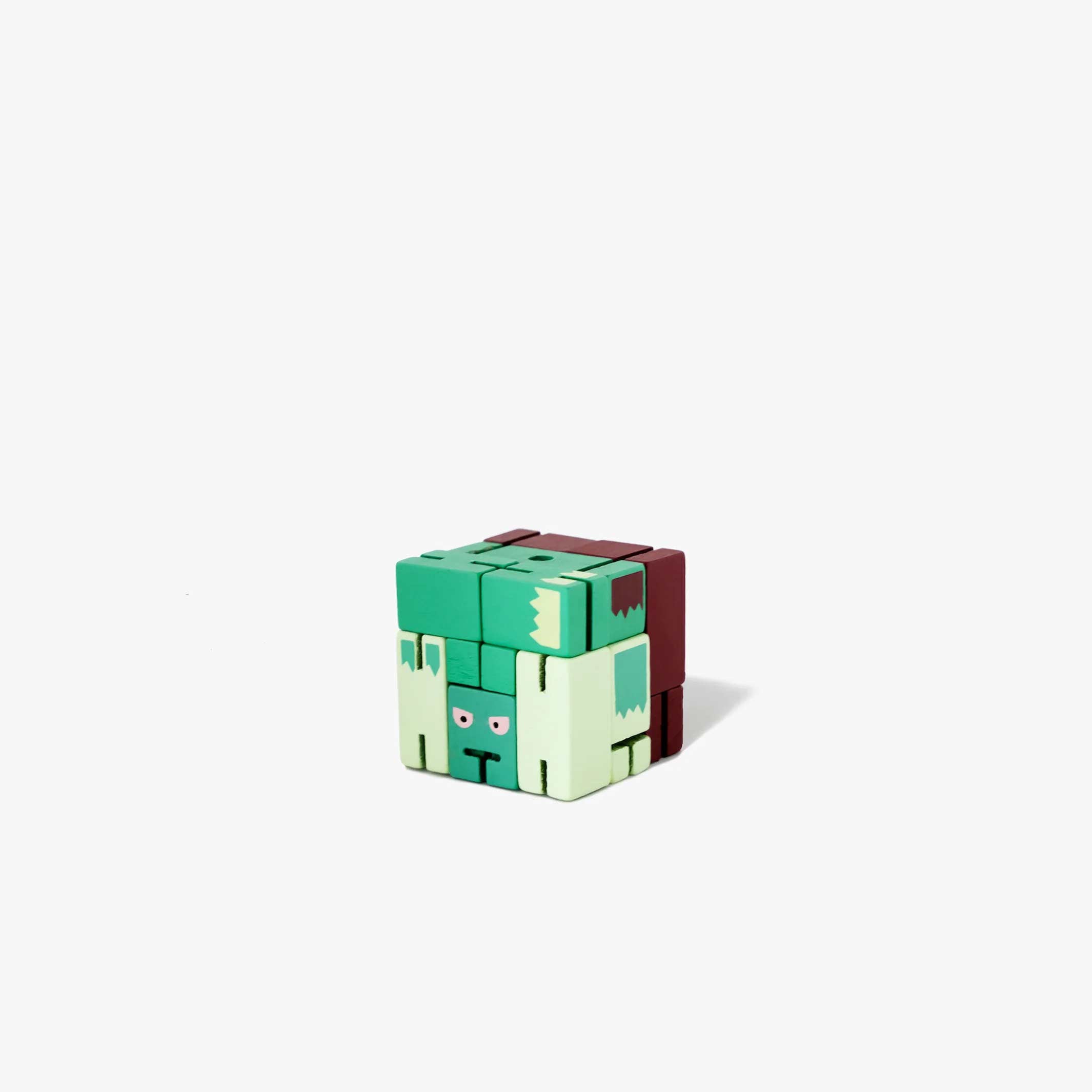 CUBEBOT® SUPERNATURAL ZOMBIE - Micro 3D Puzzle Roboter | David Weeks | Areaware