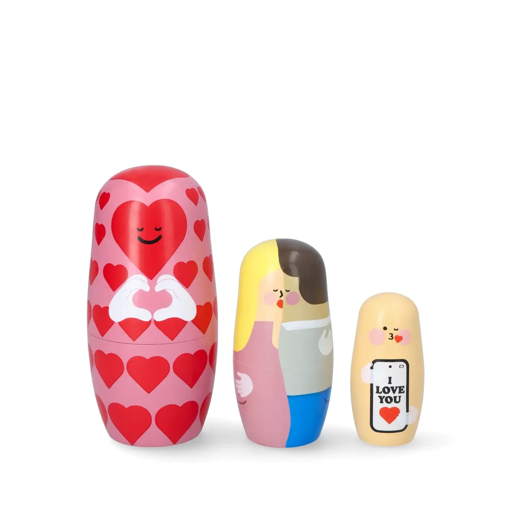 Nesting Dolls Expressions Love – Cherry Wood | Spring Copenhagen