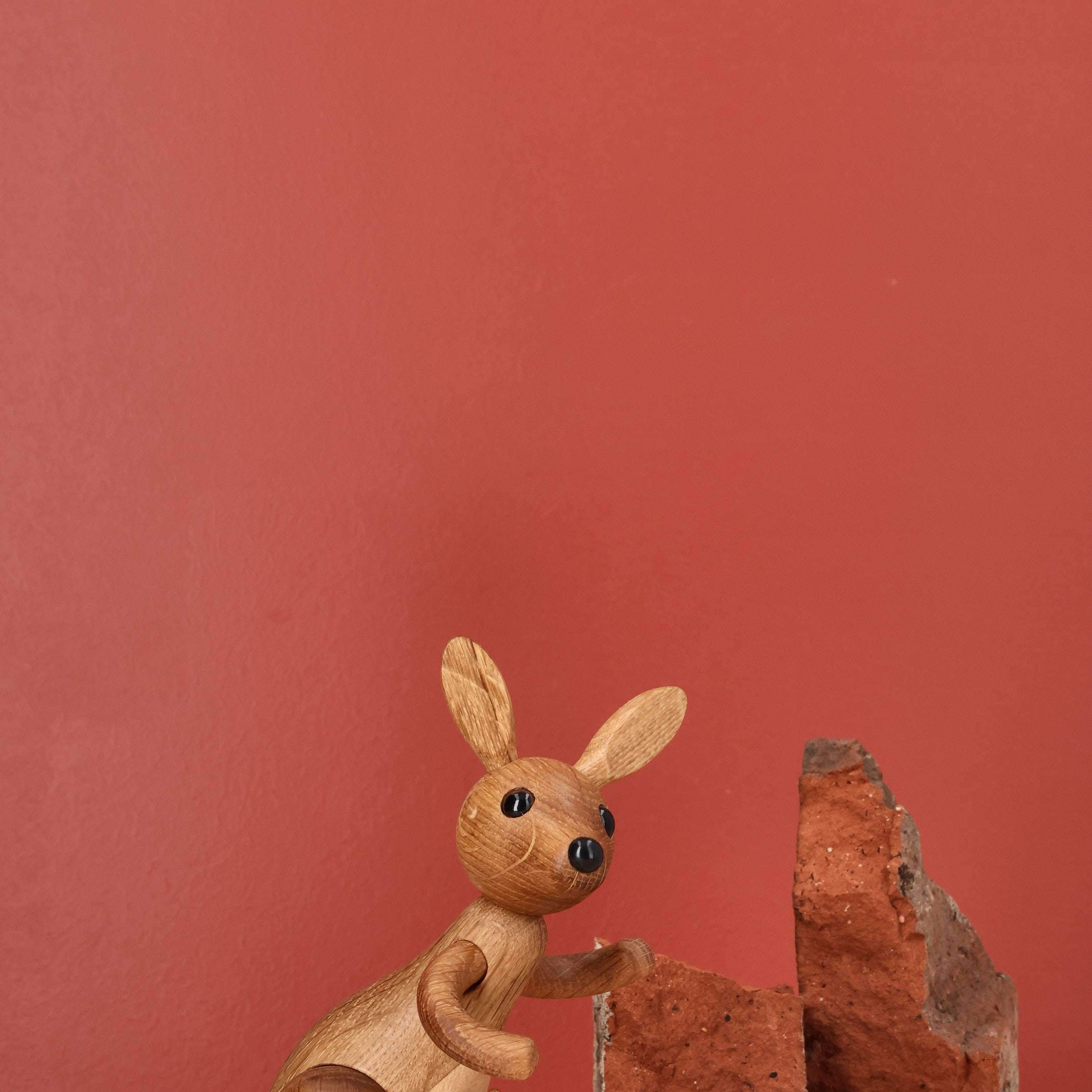 Holzkänguru Sydney – 16,5 cm · Tierfigur | Spring Copenhagen · Tischdeko