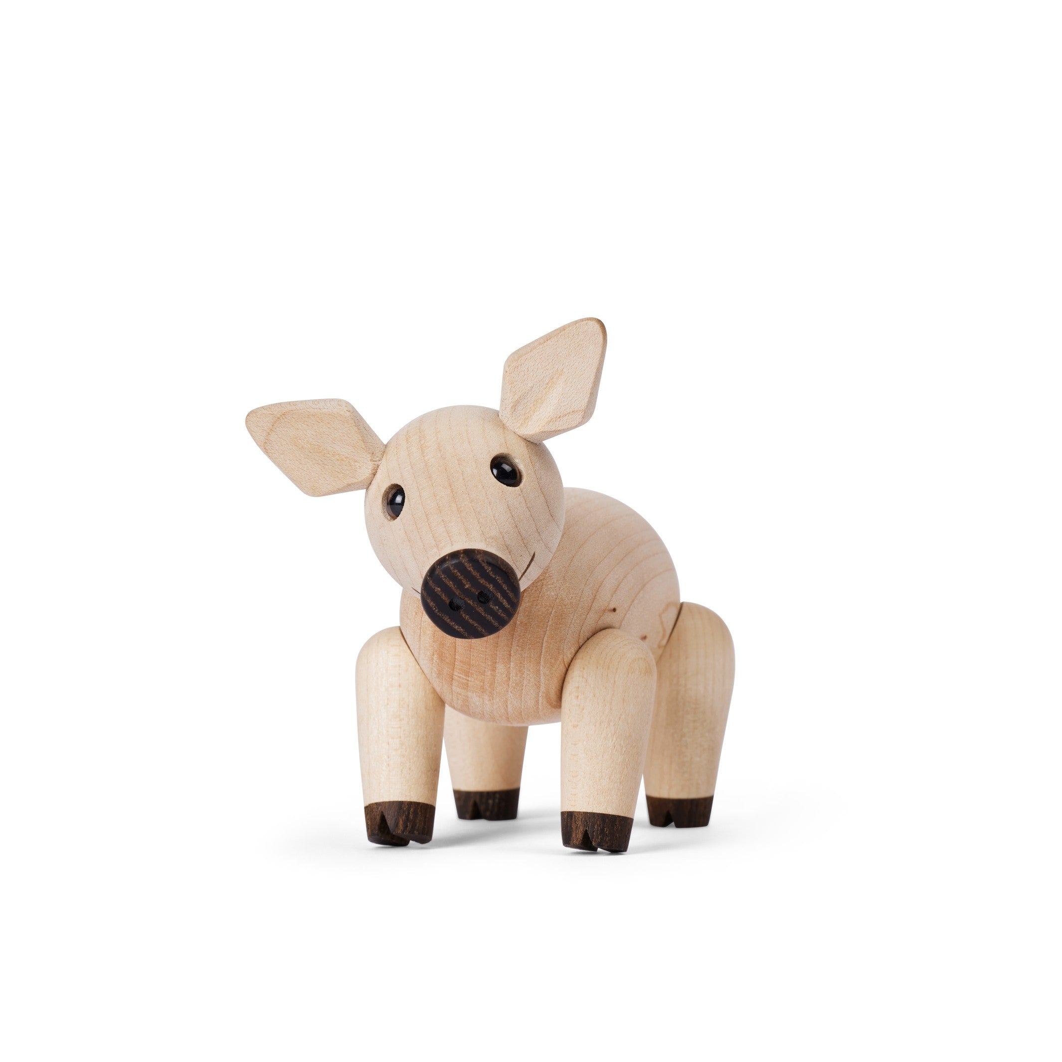 Holzschwein Penny – 8,3 cm · Tierfigur | Spring Copenhagen · Tischdeko