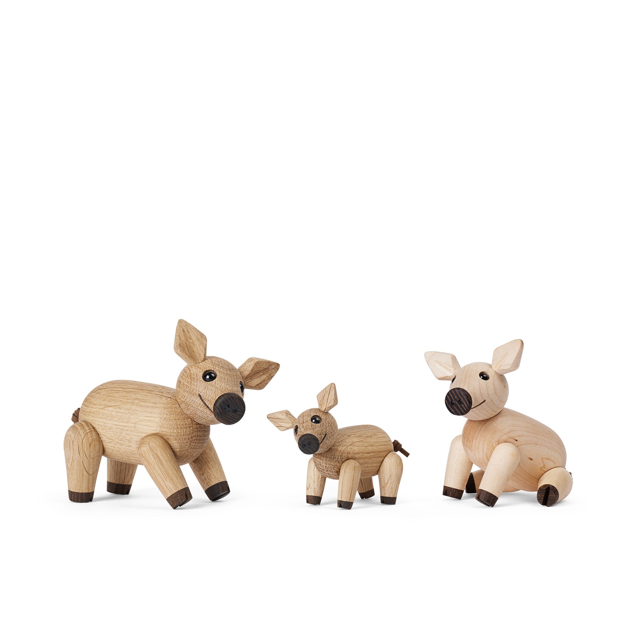 Holzschwein Penny – 8,3 cm · Tierfigur | Spring Copenhagen · Tischdeko