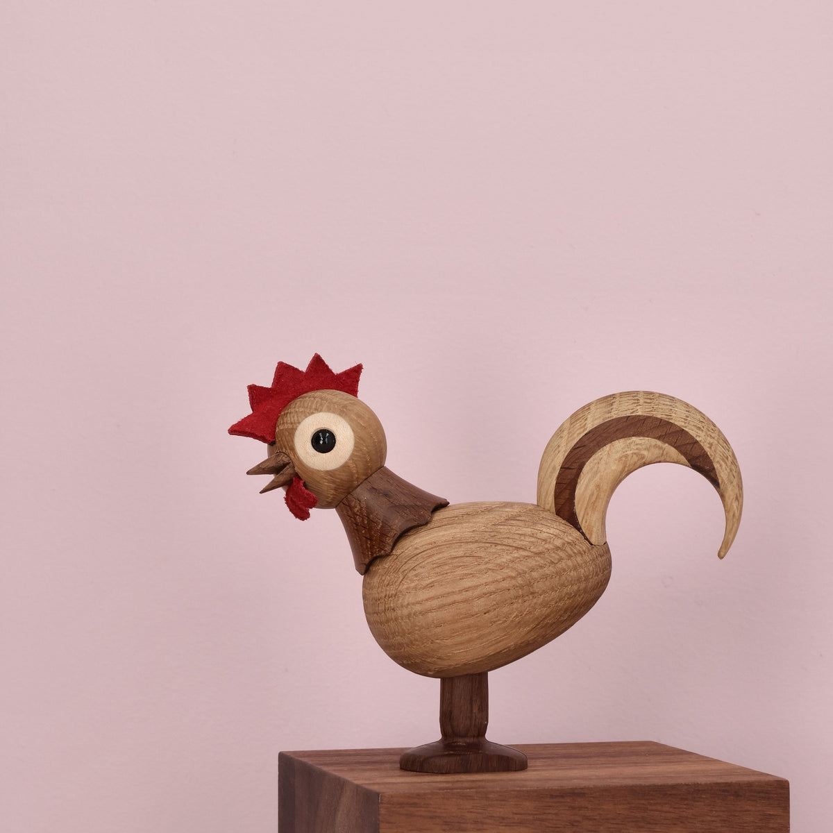 Gallo di legno Rise – 10,5 cm · Scultura animale | Spring Copenhagen · Decorazione da tavola