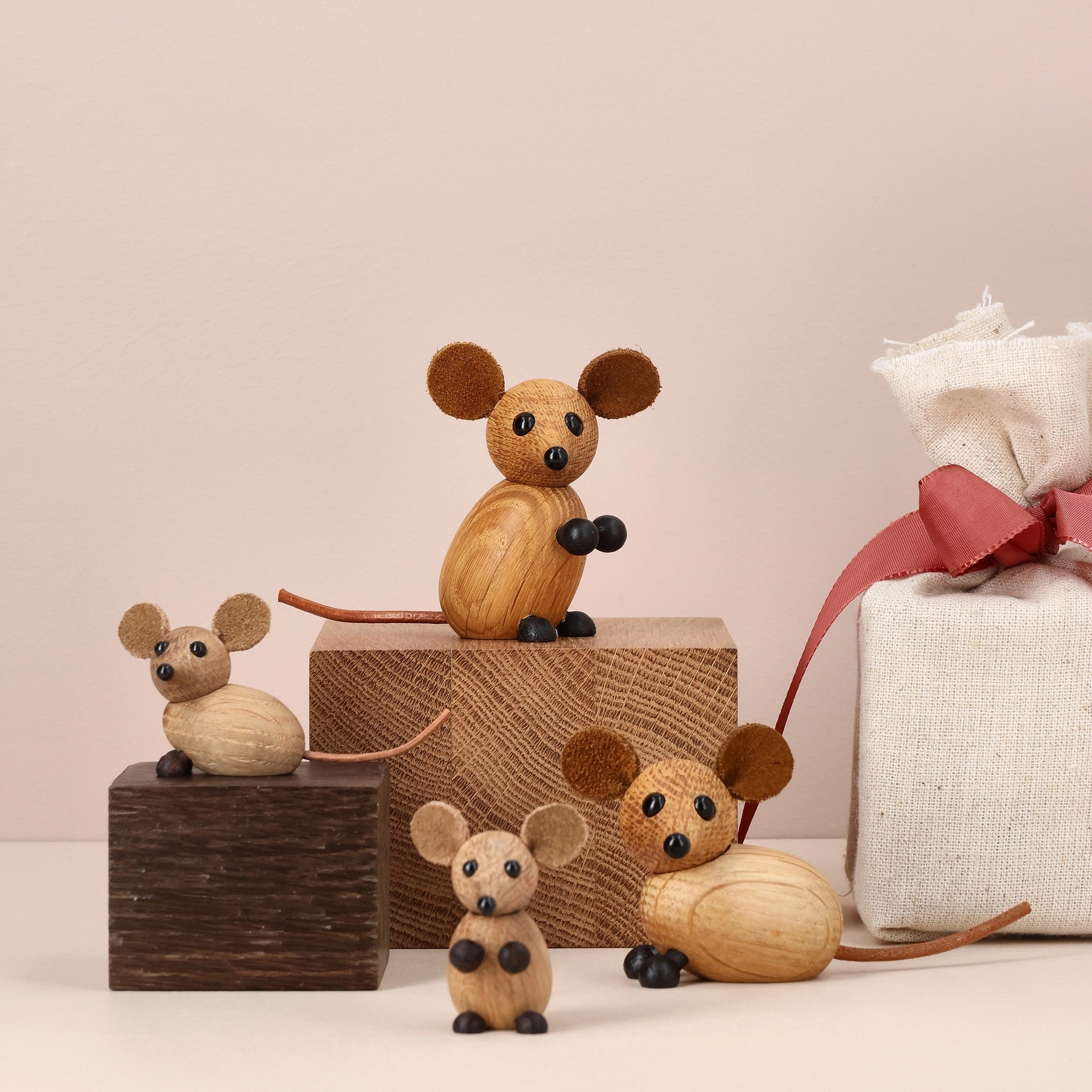 Holzmaus Country Mouse Mini – 3,6 cm · Miniatur | Spring Copenhagen · Tischdeko