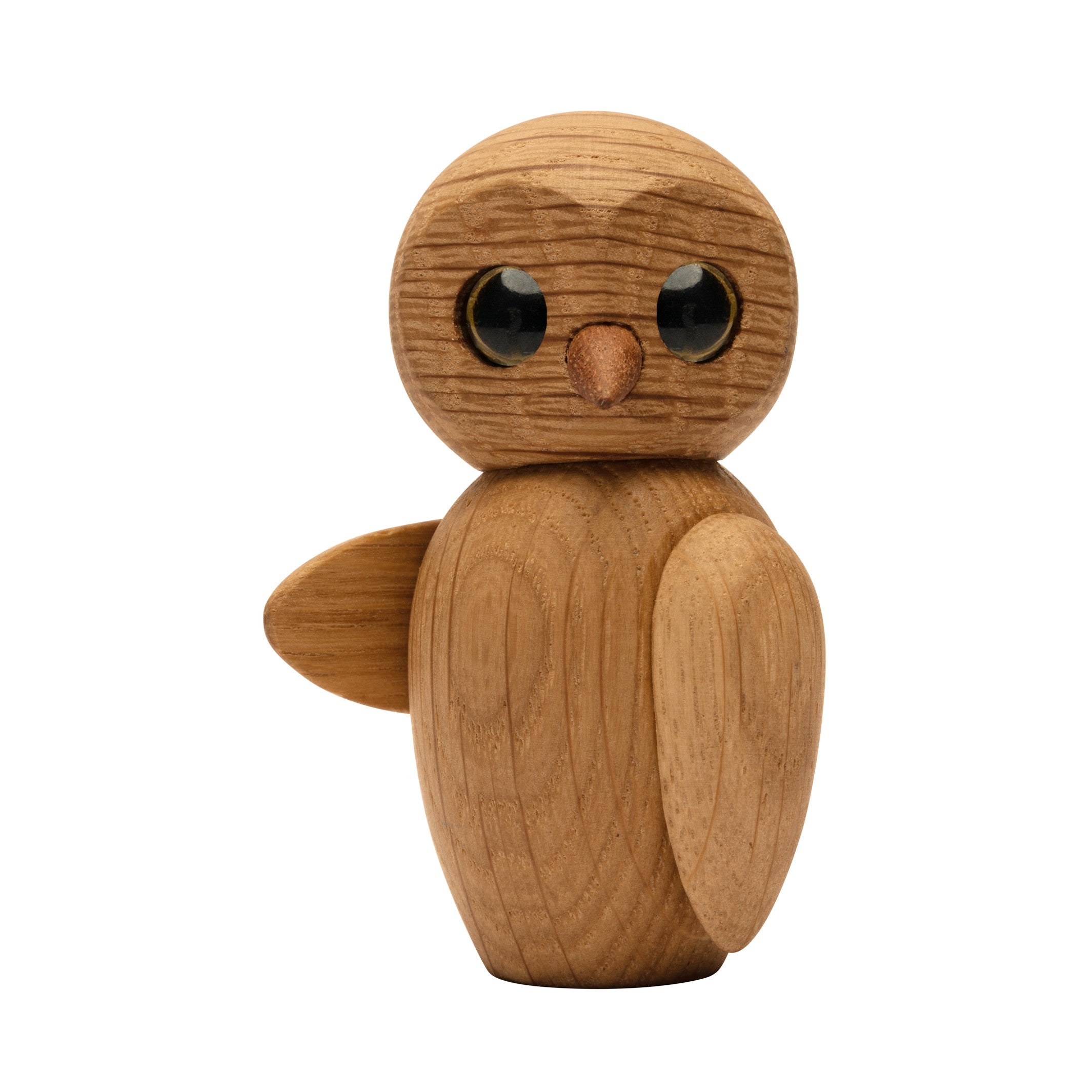 Wooden Owl Wise – FSC Oak · 7 cm | Spring Copenhagen