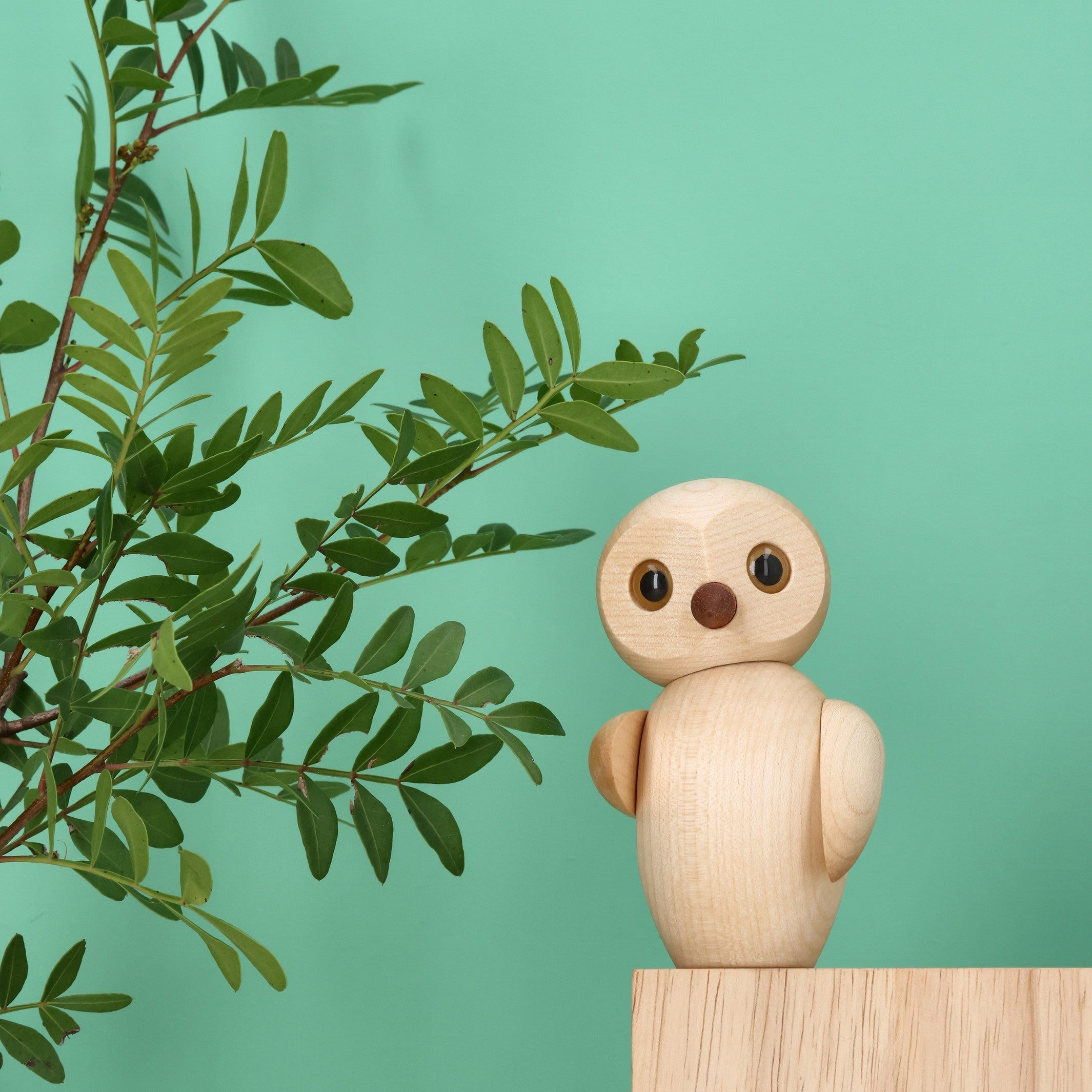 Wooden Owl Clever – FSC Maple · 10 cm | Spring Copenhagen