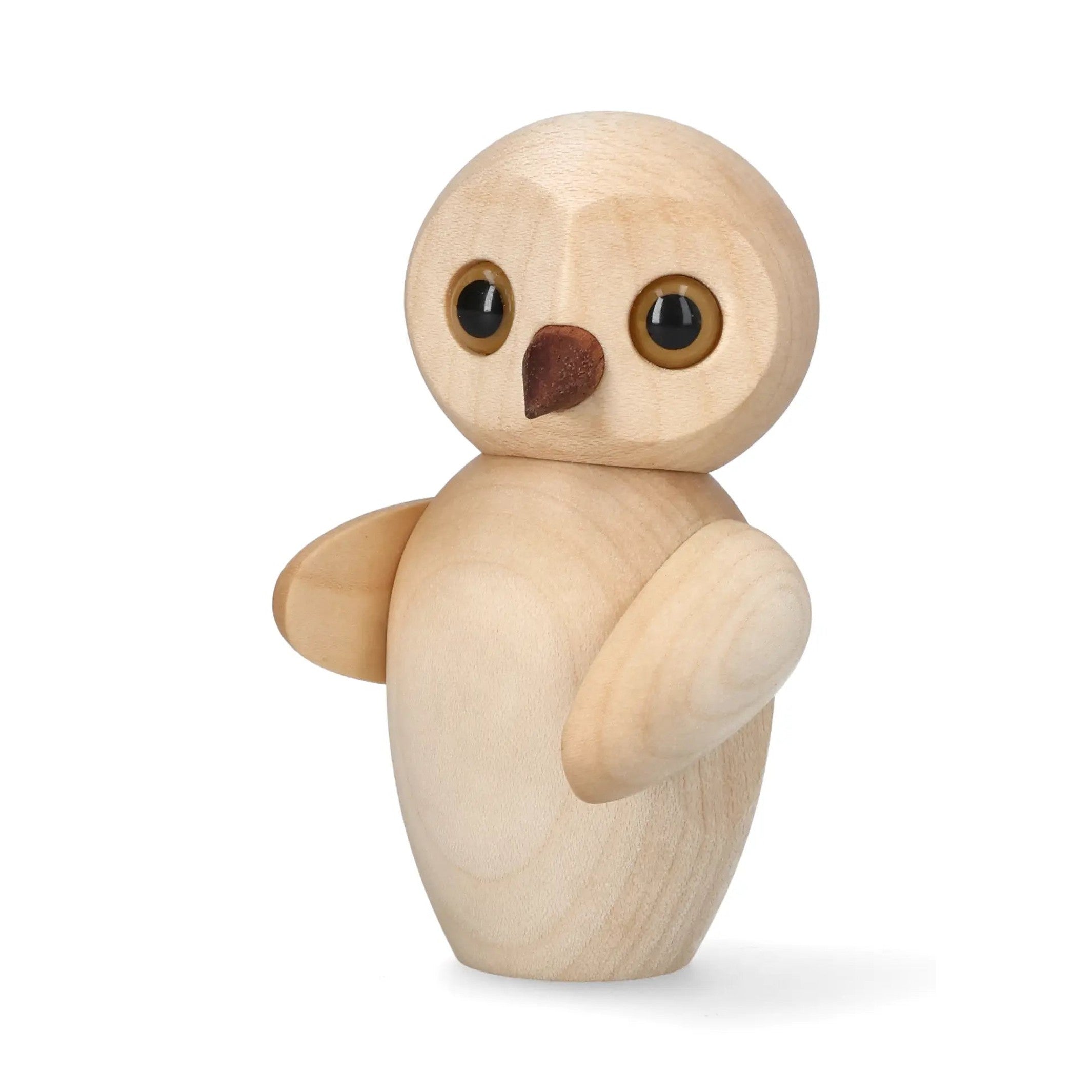 Wooden Owl Clever – FSC Maple · 10 cm | Spring Copenhagen