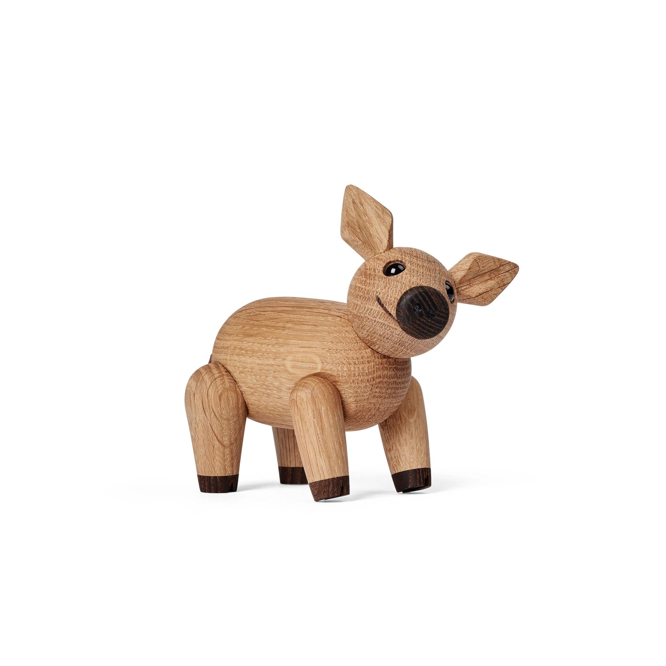 Holzschwein Percy – 9,3 cm · Tierfigur | Spring Copenhagen · Tischdeko