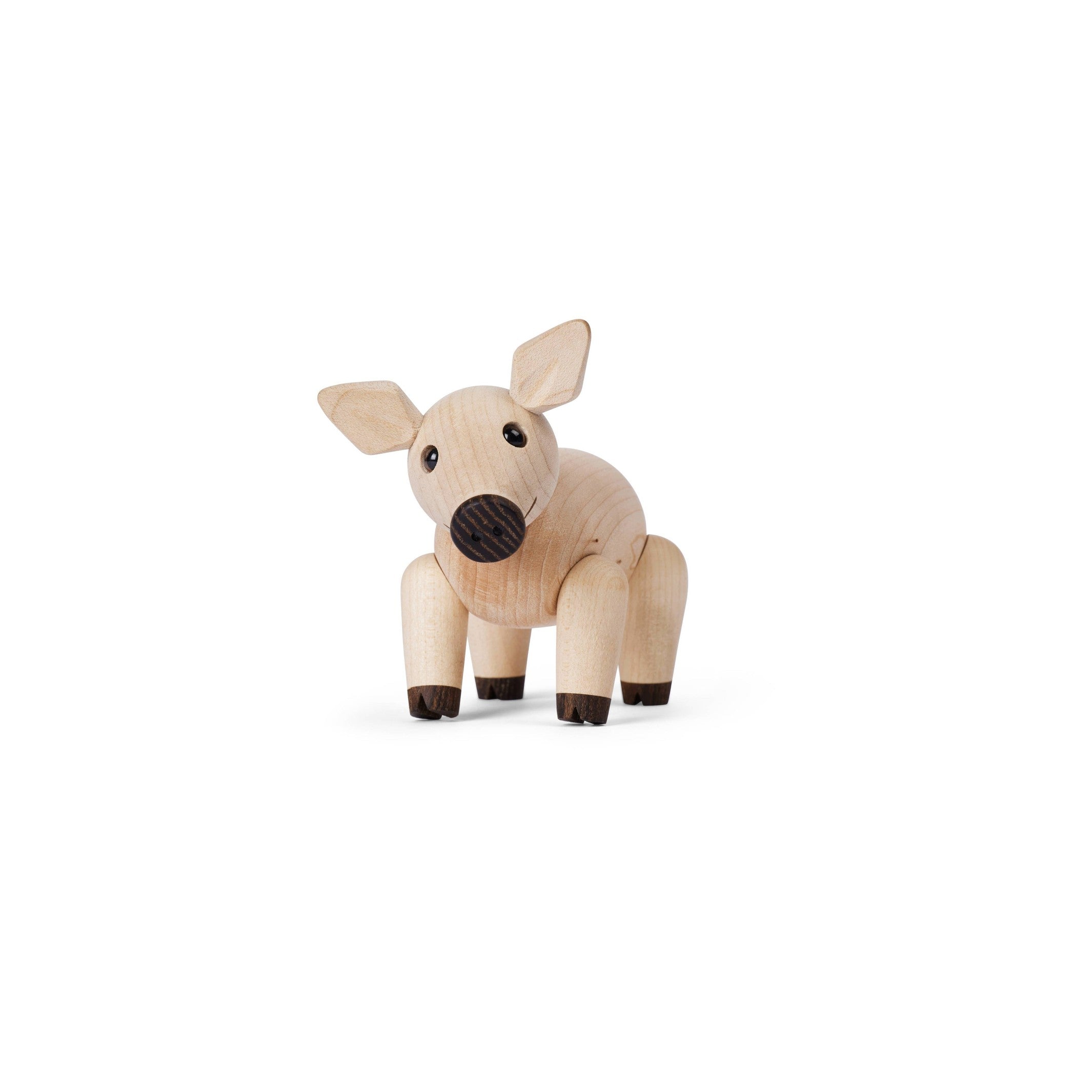 Holzschwein Penny – 8,3 cm · Tierfigur | Spring Copenhagen · Tischdeko