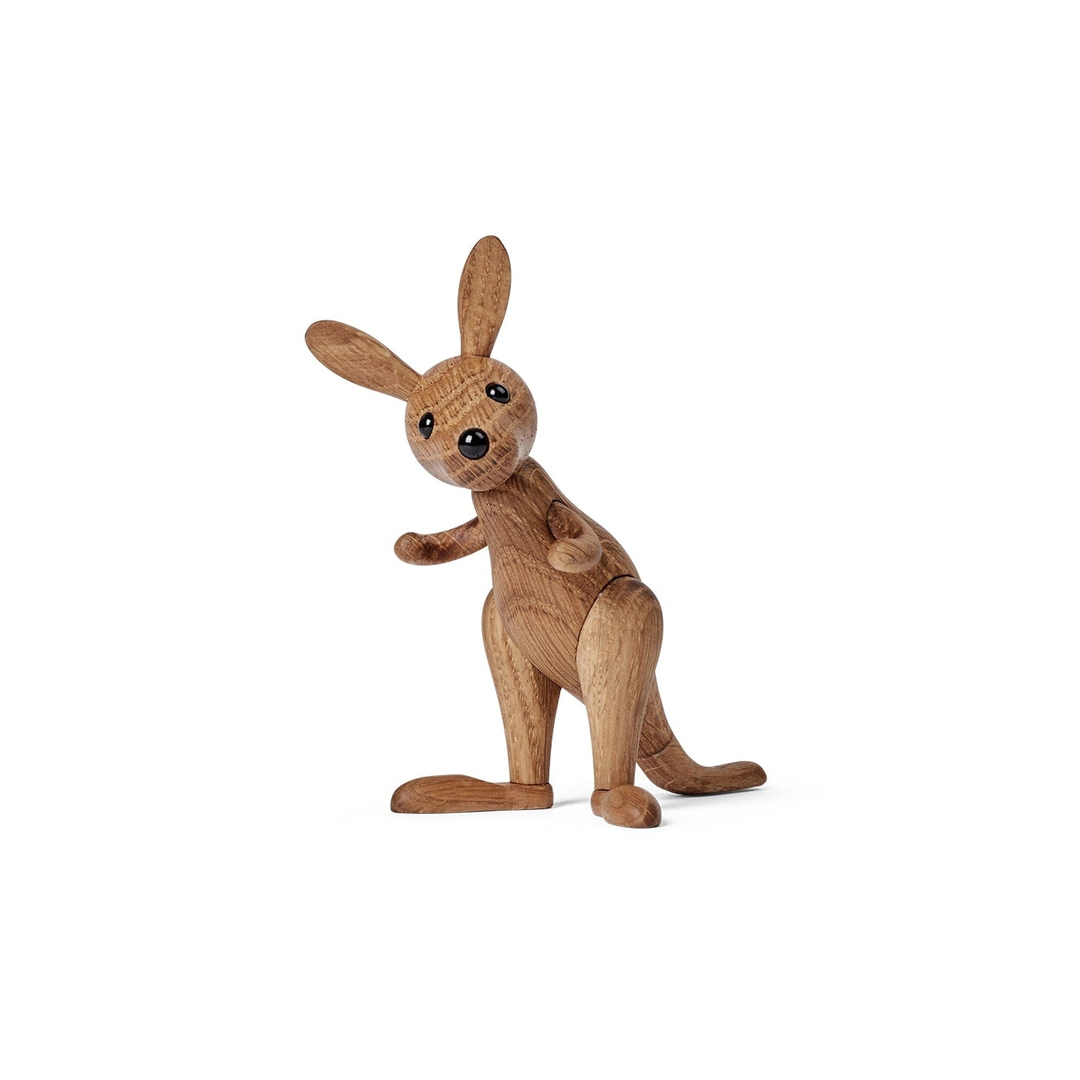 Wooden Kangaroo Roo – 11.5 cm · Animal Figure | Spring Copenhagen · Desk Decor