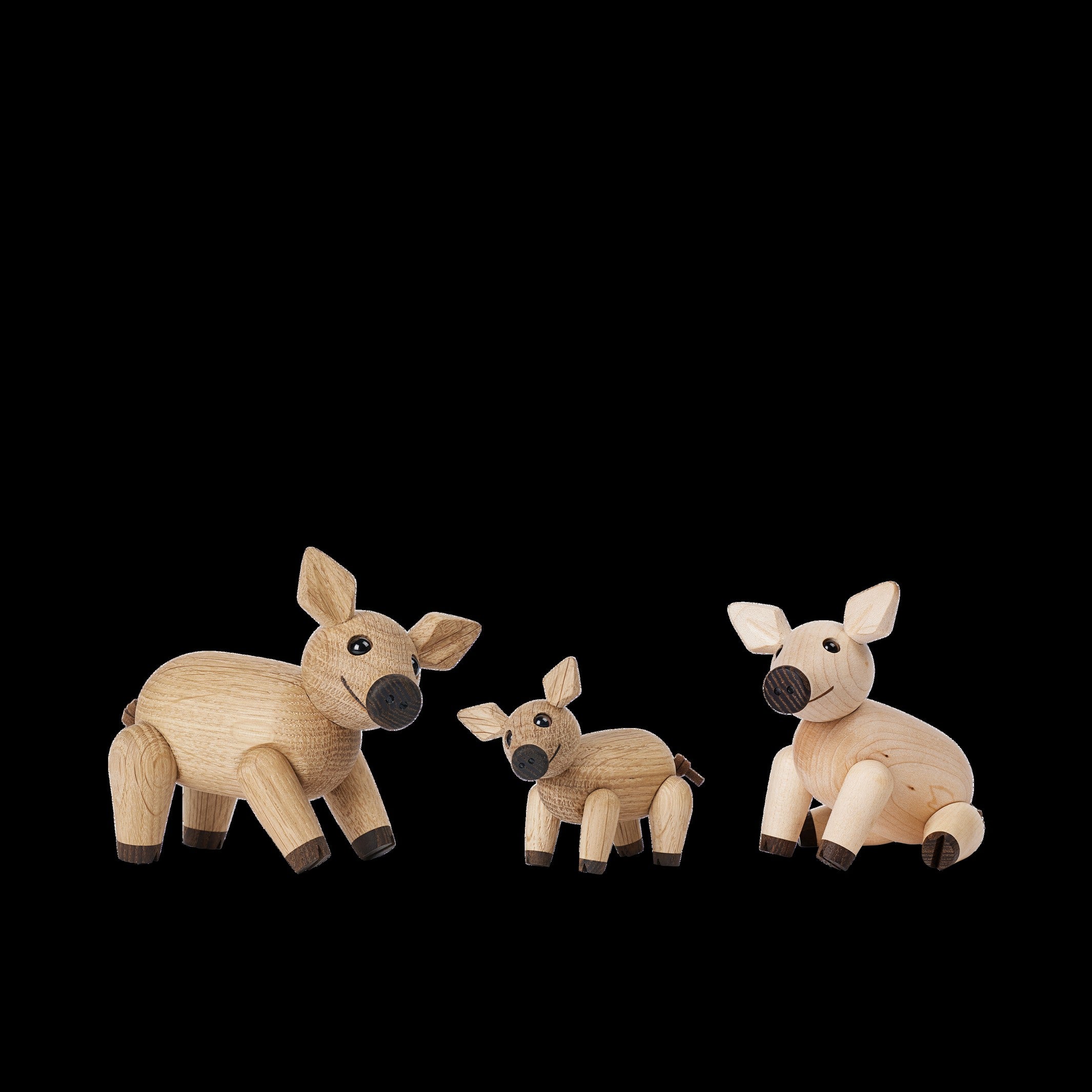 Holzschwein Penny – 8,3 cm · Tierfigur | Spring Copenhagen · Tischdeko