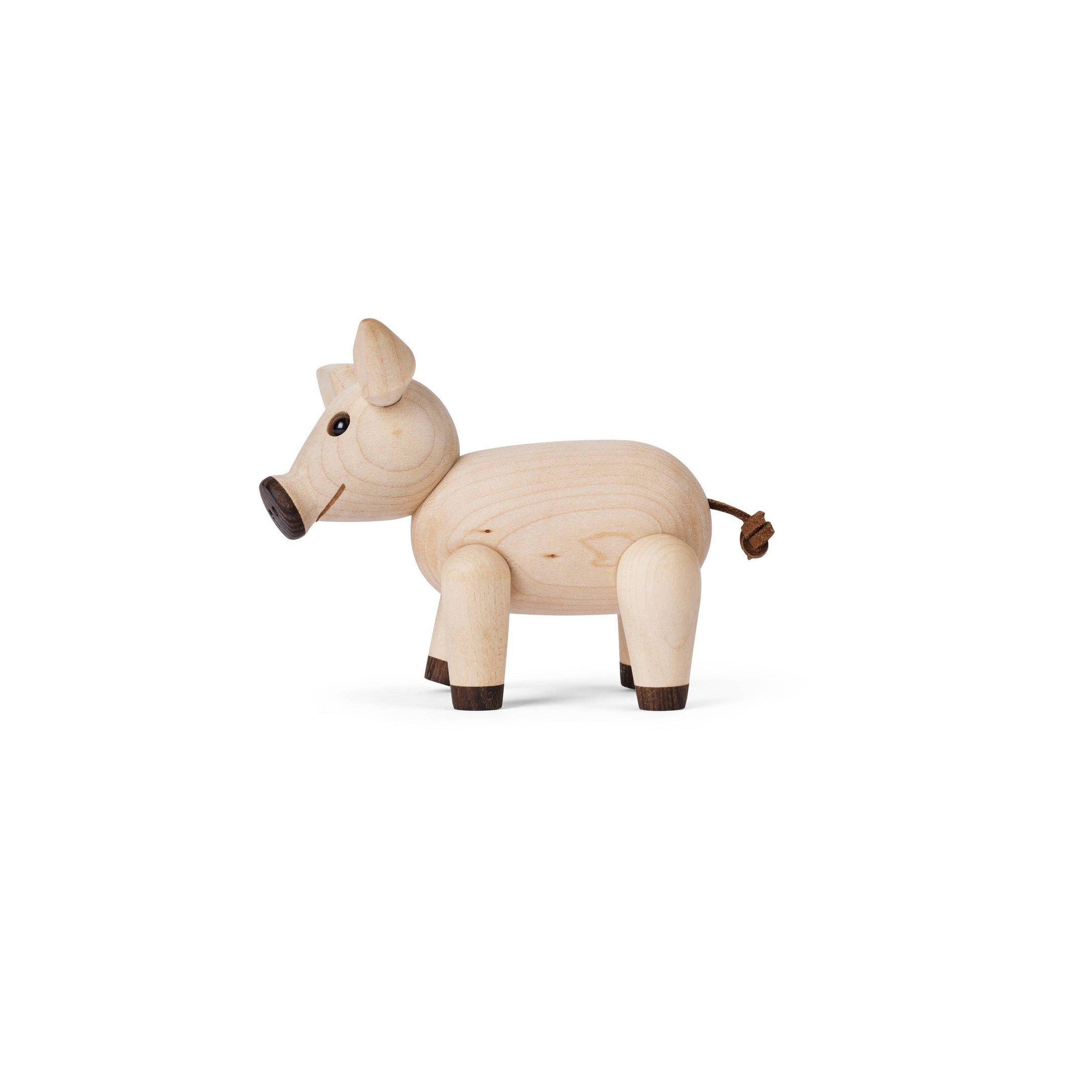 Holzschwein Penny – 8,3 cm · Tierfigur | Spring Copenhagen · Tischdeko