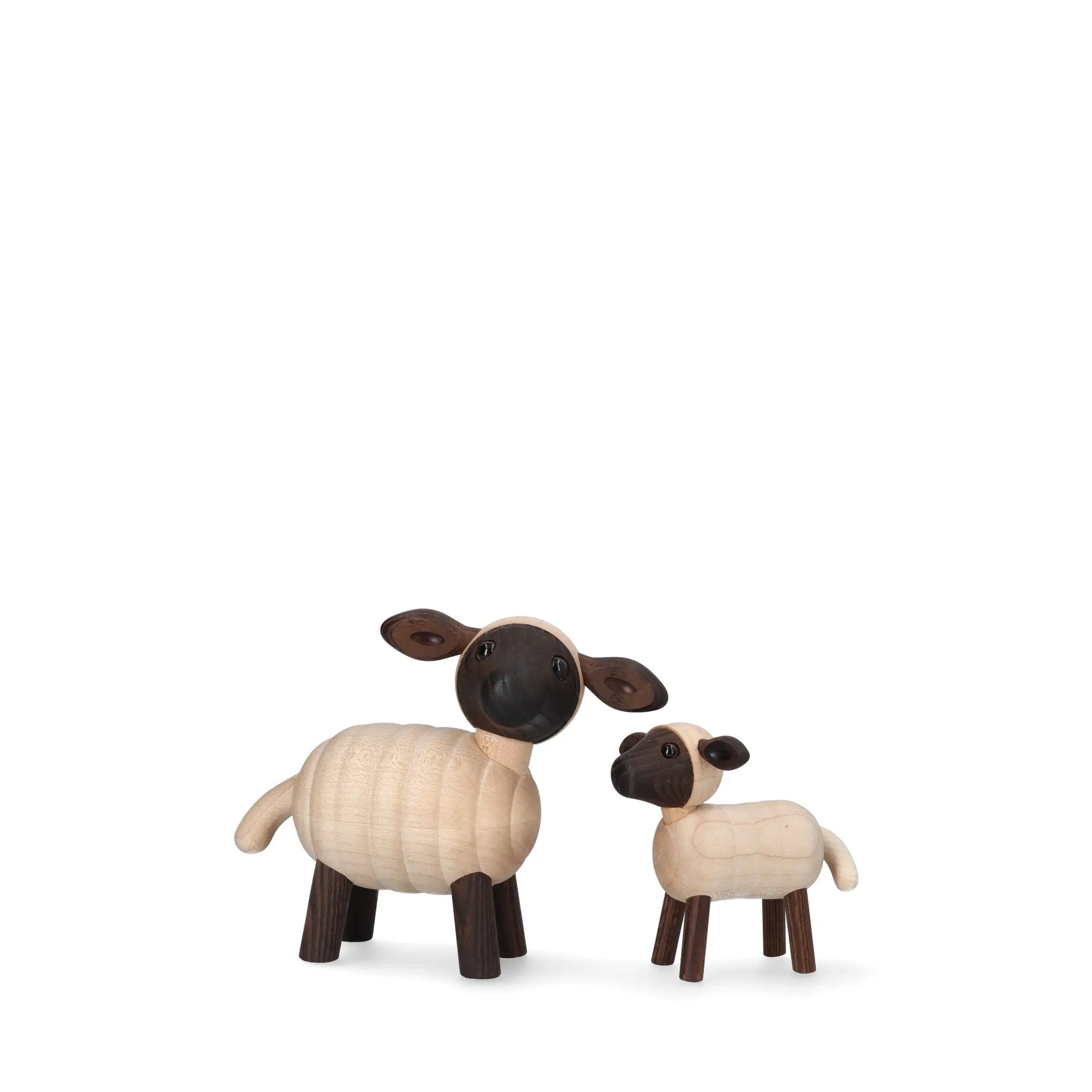 Holzlamm Will – 8,5 cm · Tierskulptur | Spring Copenhagen · Tischdeko