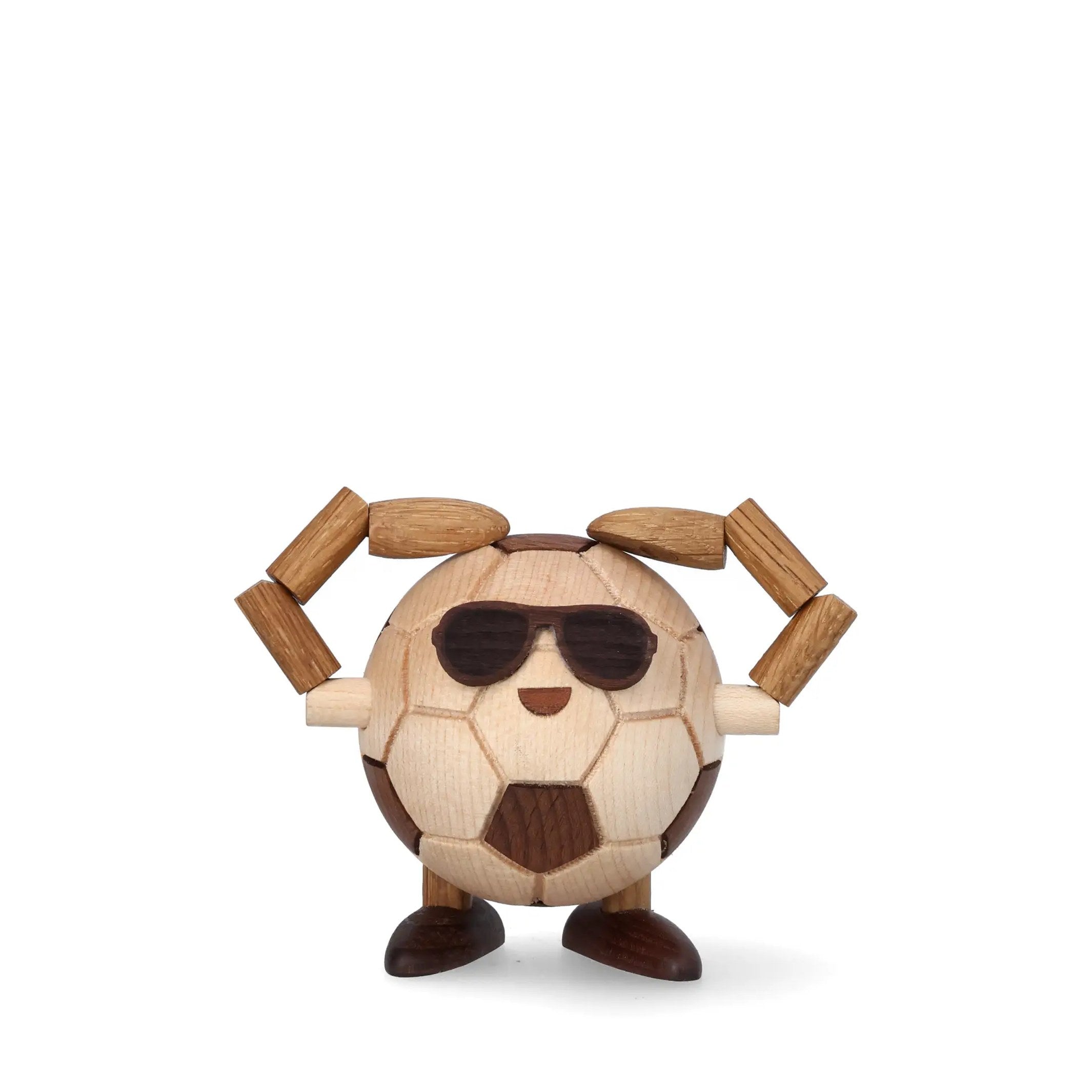 Holzfigur Woodies "Billy Ball" – 6,7 cm | Spring Copenhagen