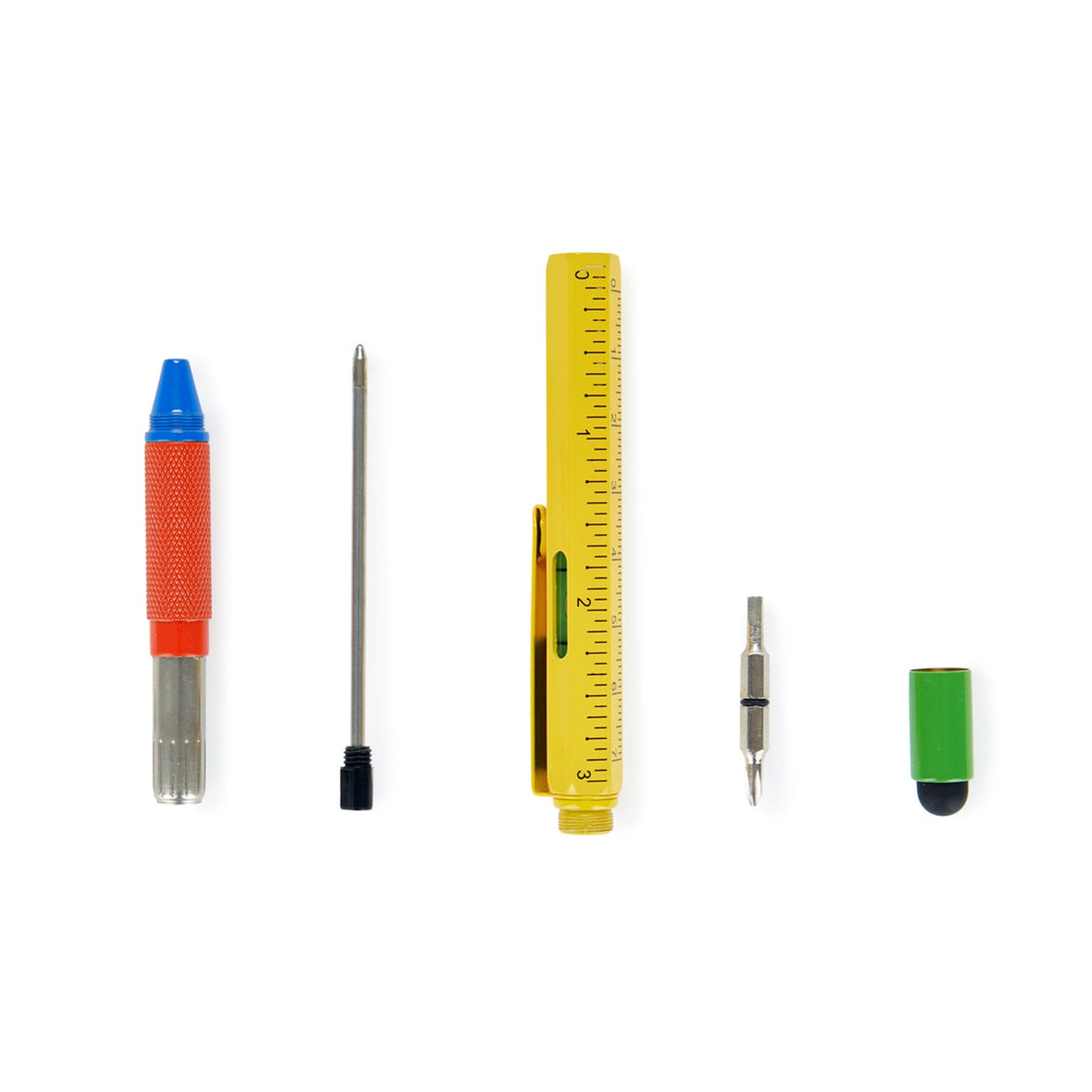 Multifunktionsstift "The Architect" – Aluminium · 15 cm | Balvi