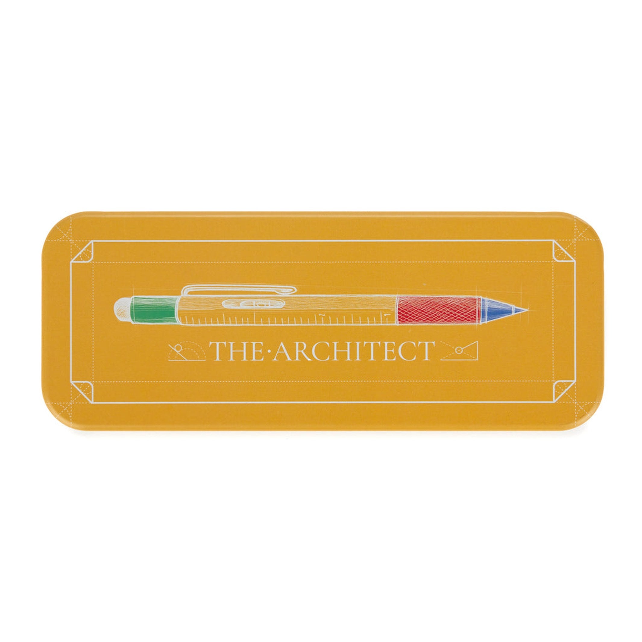 Multifunktionsstift "The Architect" – Aluminium · 15 cm | Balvi