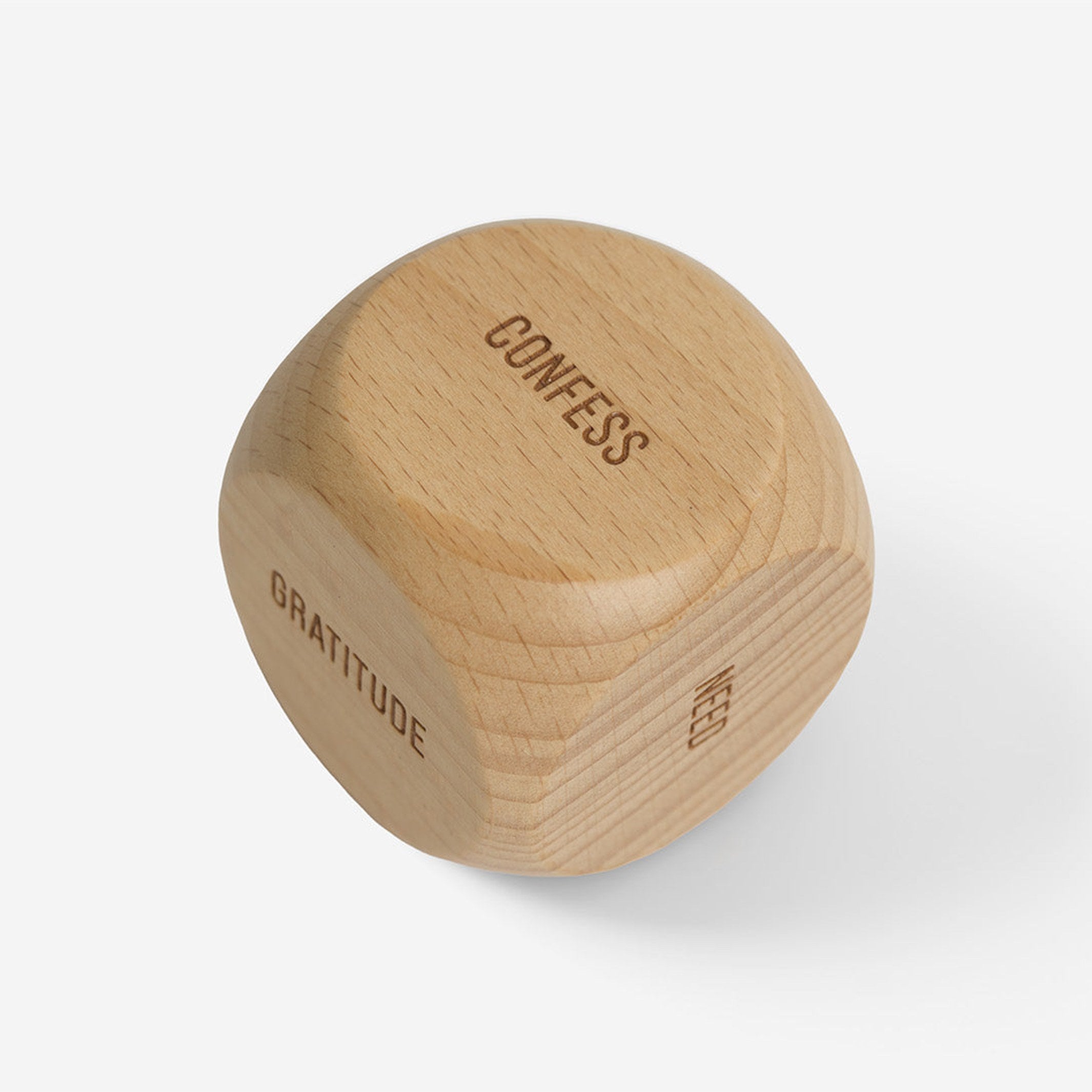 Würfelspiel "Couple's Dice" – Holz · Englisch | The School of Life