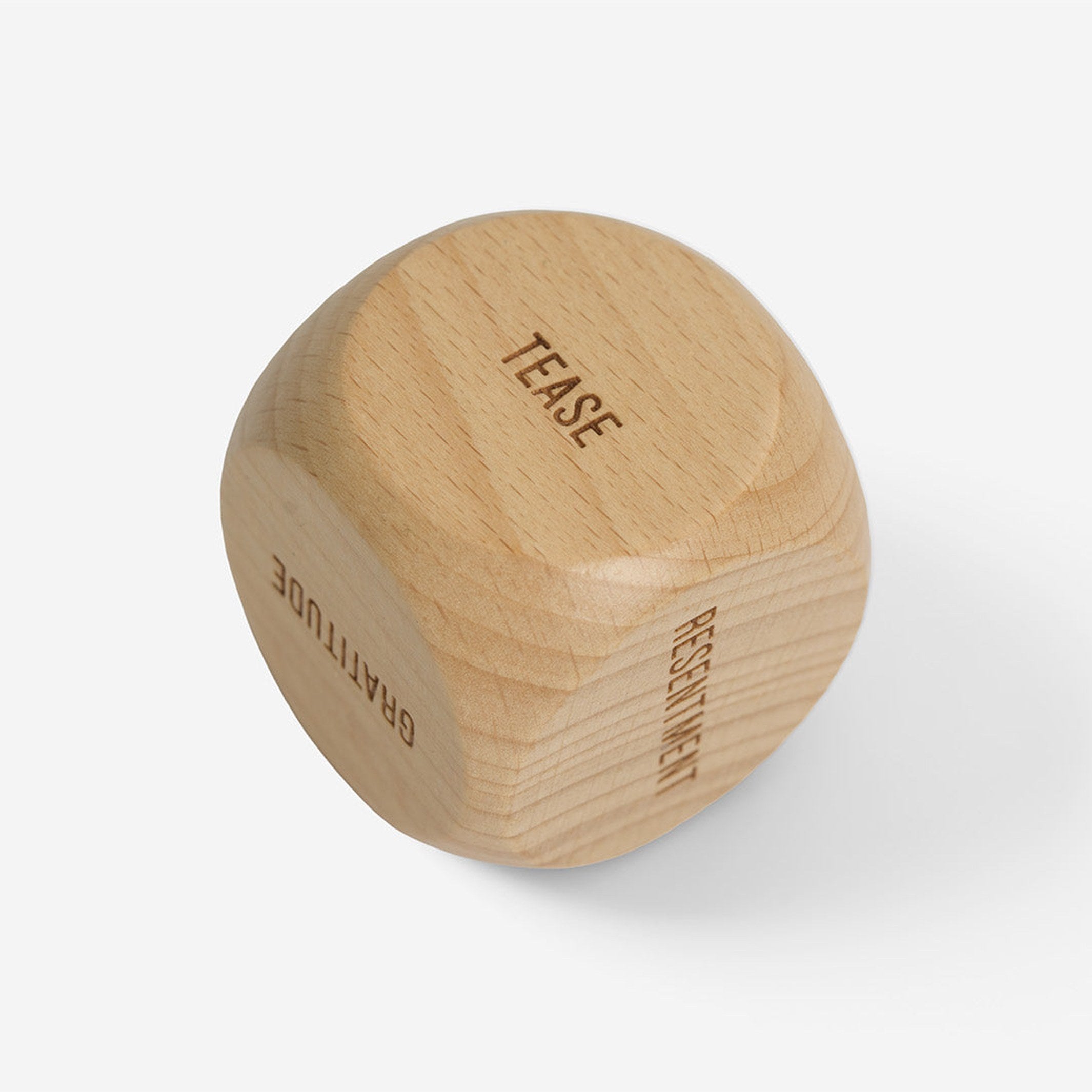 Würfelspiel "Couple's Dice" – Holz · Englisch | The School of Life