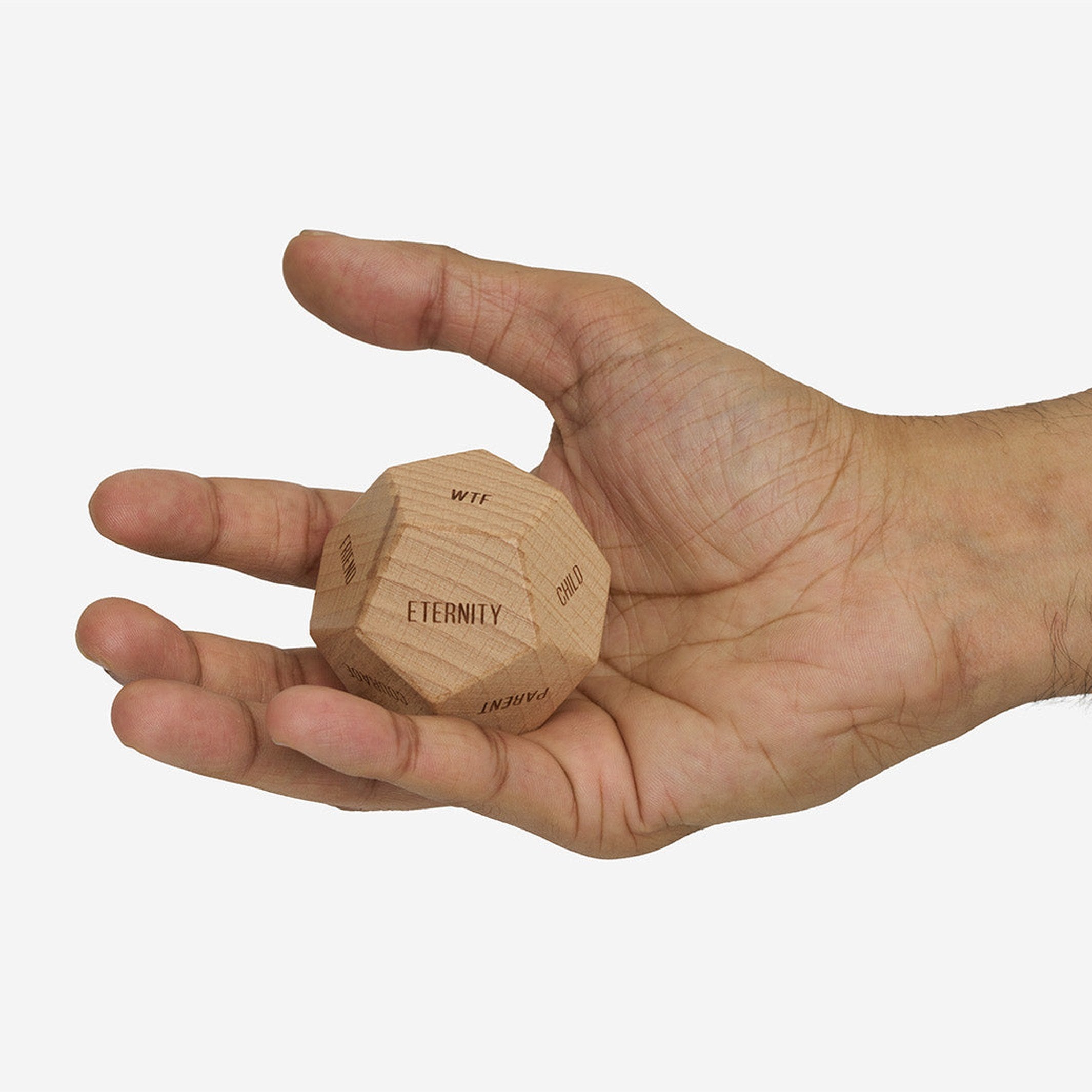 Würfelspiel "Decision Dice" – 12 Seiten · Holz | The School of Life