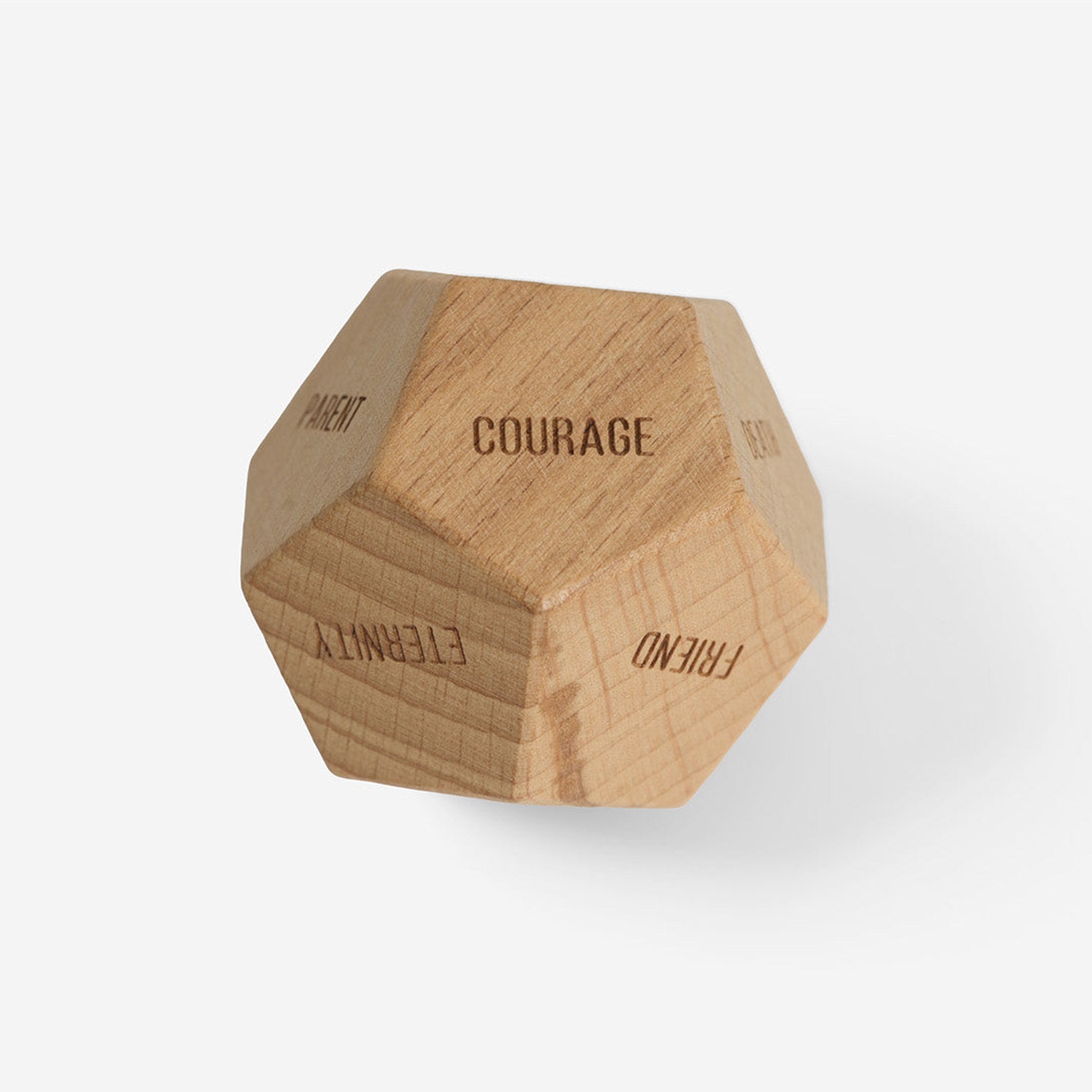 Würfelspiel "Decision Dice" – 12 Seiten · Holz | The School of Life
