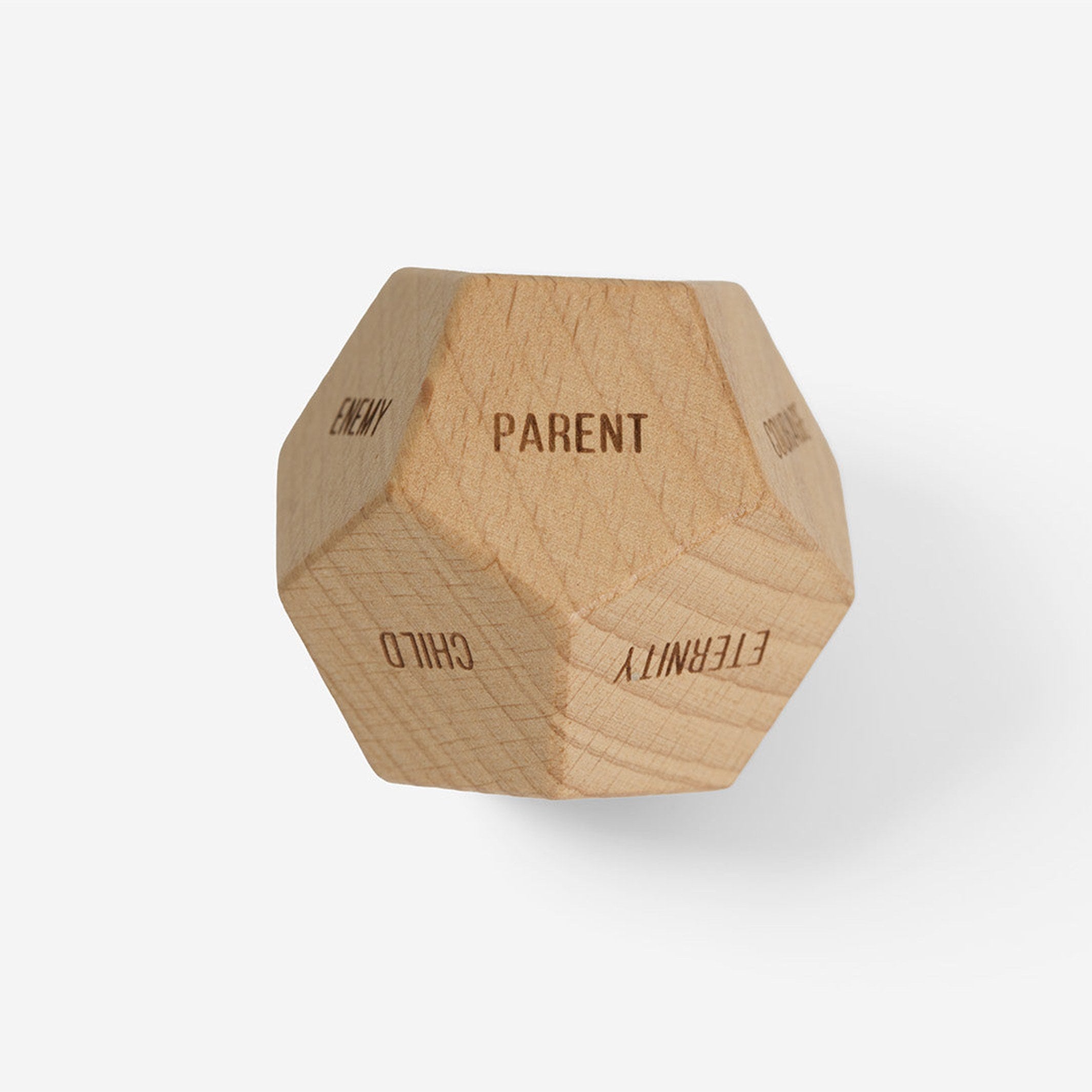 Würfelspiel "Decision Dice" – 12 Seiten · Holz | The School of Life