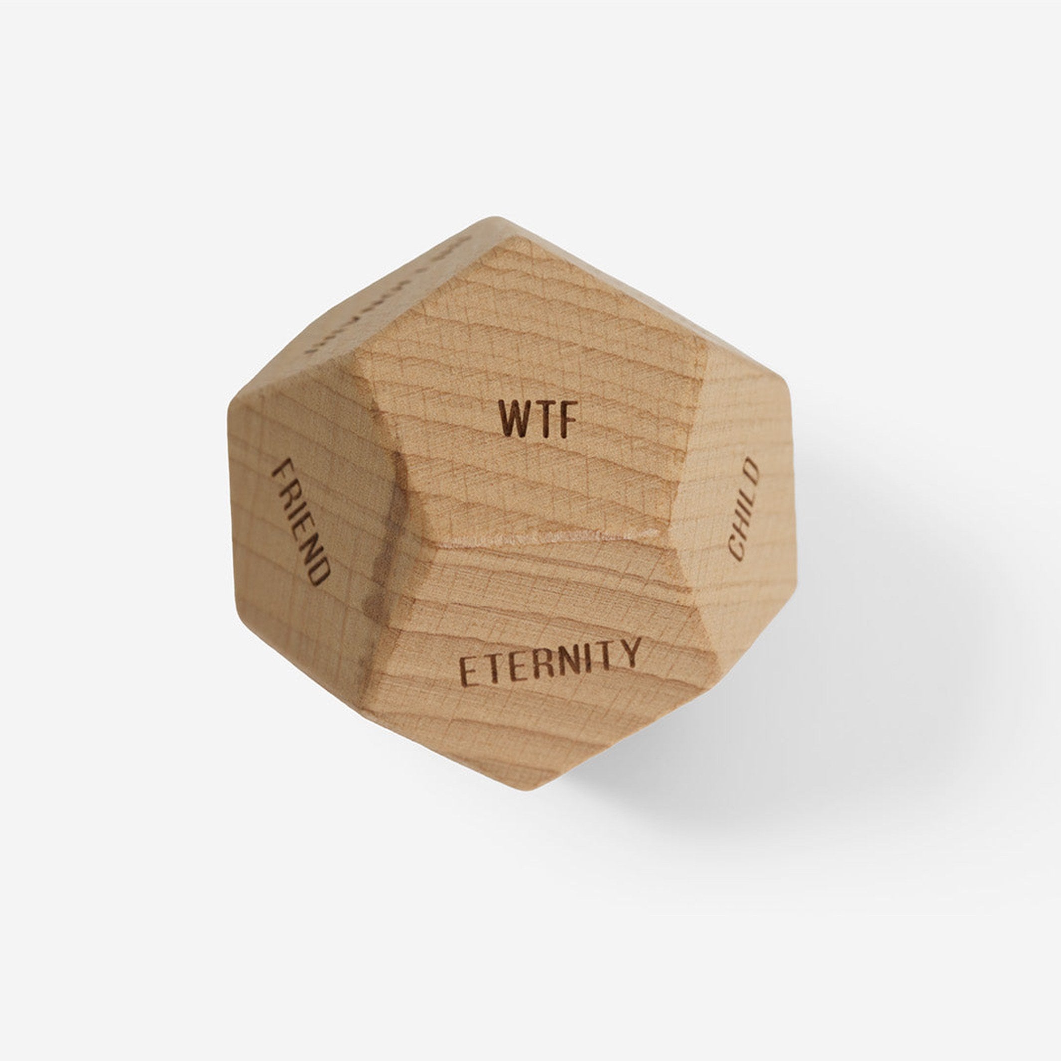 Würfelspiel "Decision Dice" – 12 Seiten · Holz | The School of Life