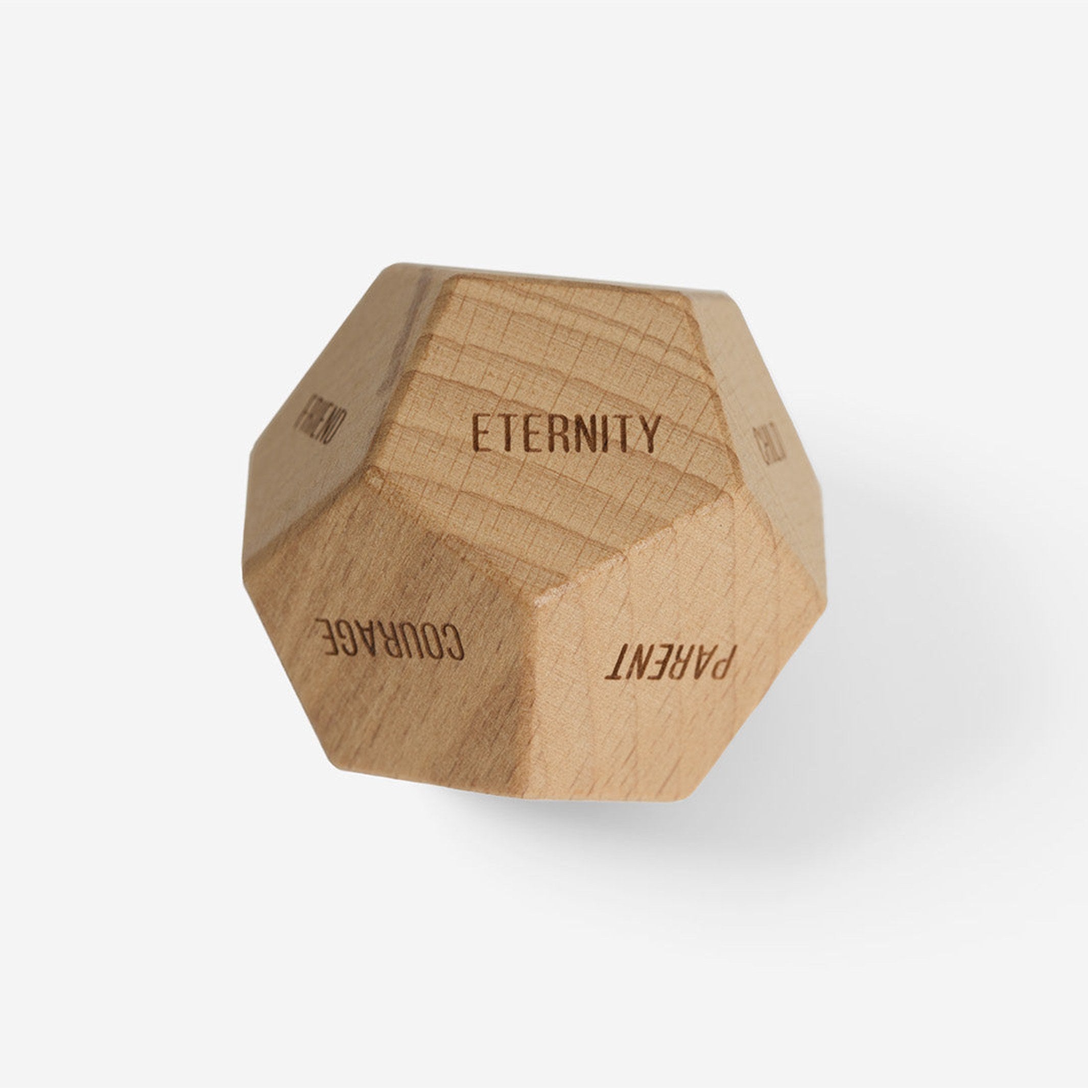 Würfelspiel "Decision Dice" – 12 Seiten · Holz | The School of Life