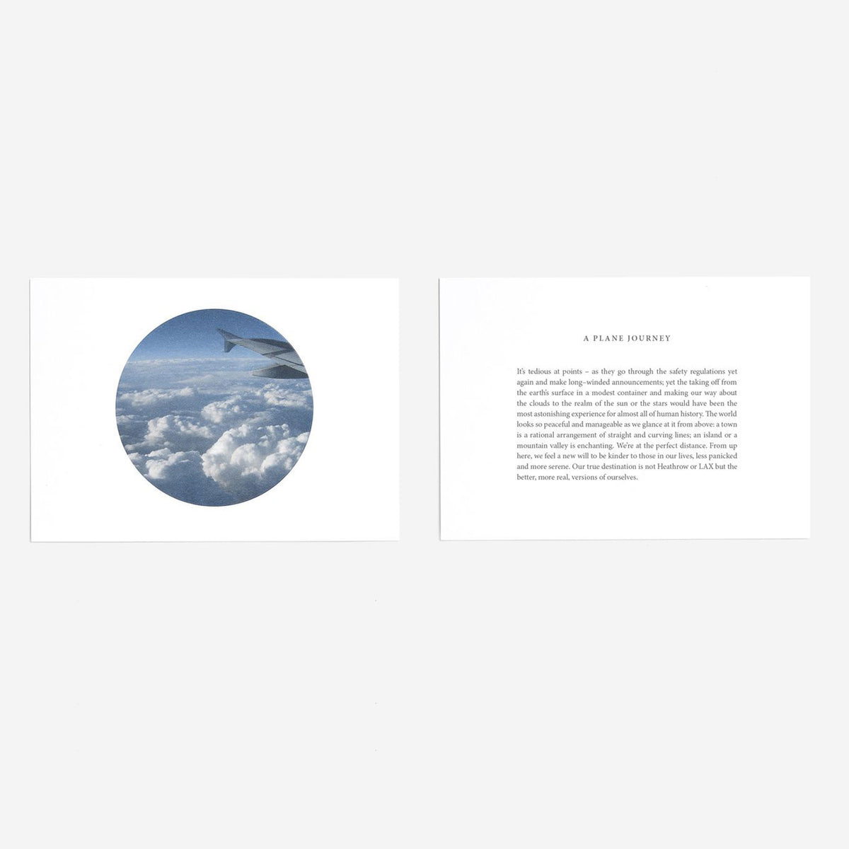 CARDS FOR PERSPECTIVE | ENSEMBLE DE 20 CARTES | Édition anglaise | The School of Life