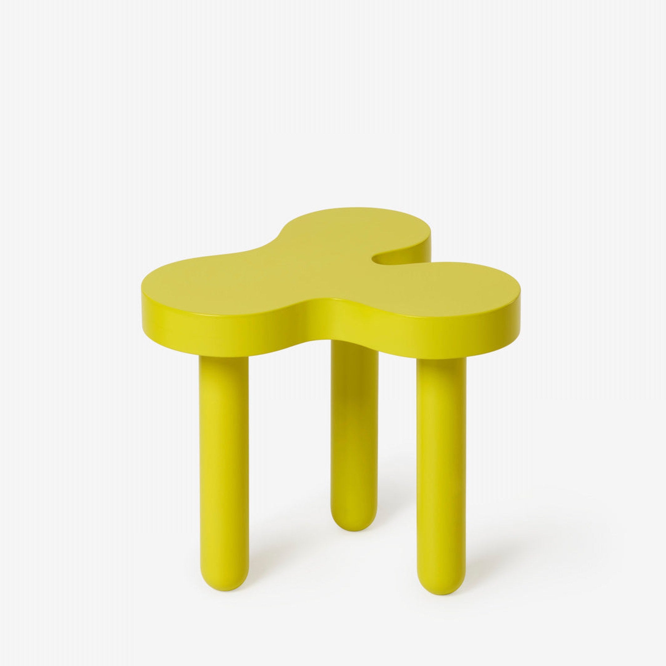 Side Table Splat – Short · Chartreuse | Sophie Collé · Areaware