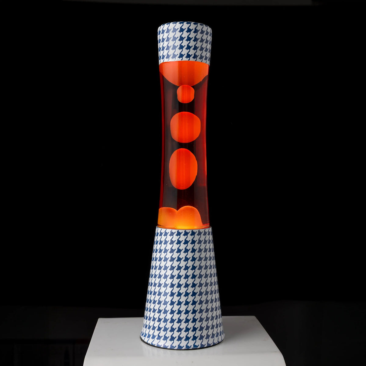 Lavalampe Tower Bon Voyage – Motiv-Glas · Retro · 39,5 cm | Fisura