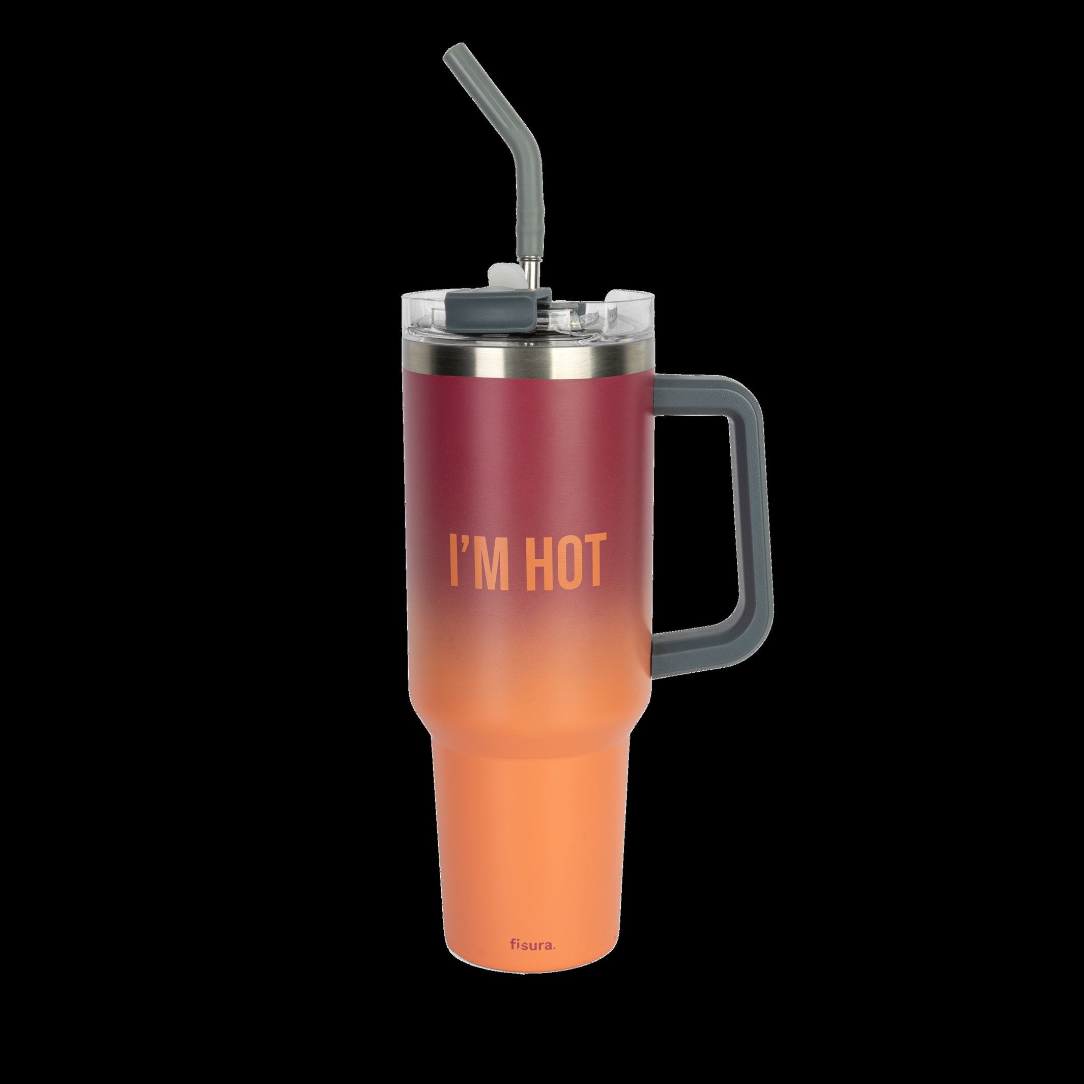 XXL Thermos "I'm Hot" – Stainless Steel · 1.2 l | Fisura