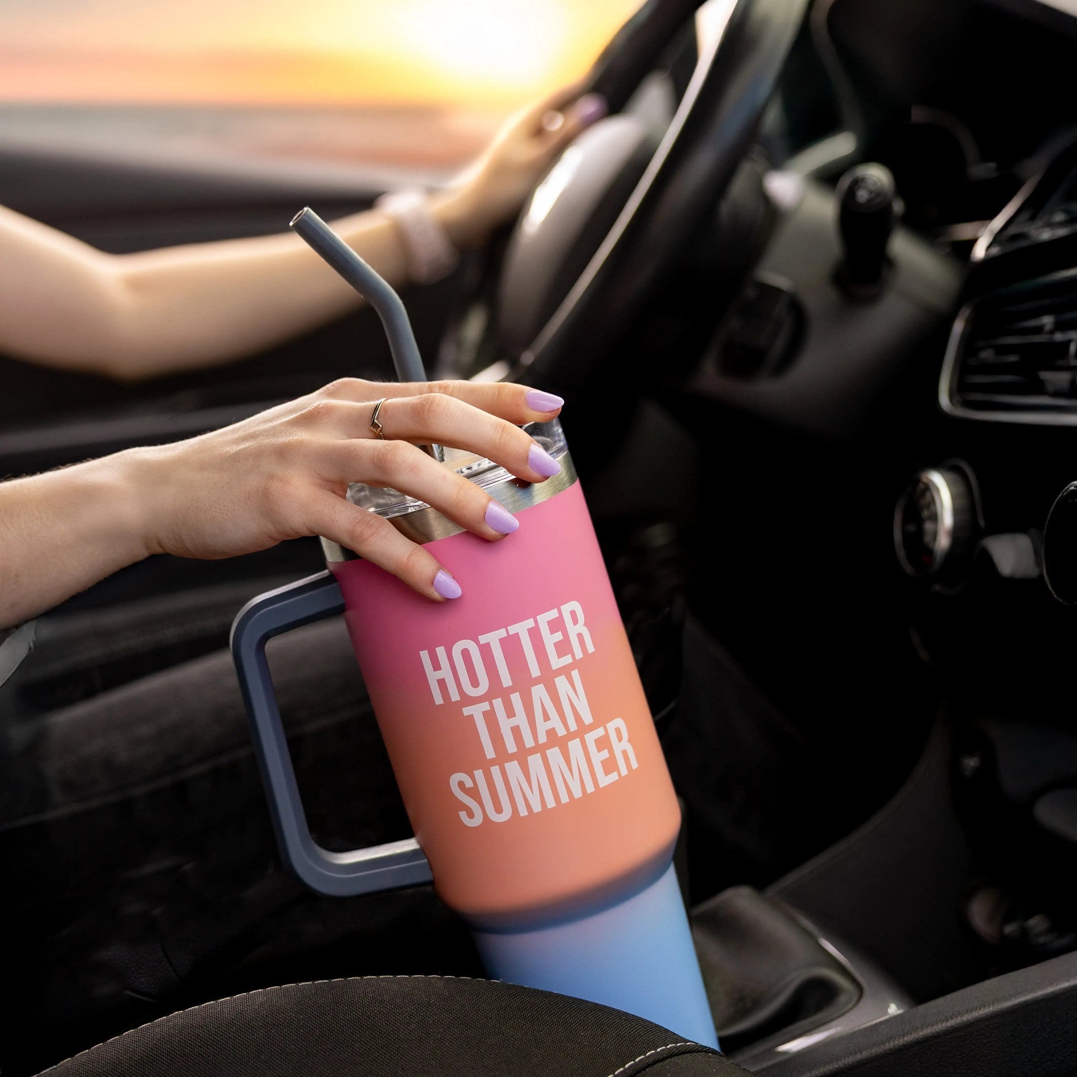 XXL Thermos "Hotter Than Summer" – Stainless Steel · 1.2 l | Fisura