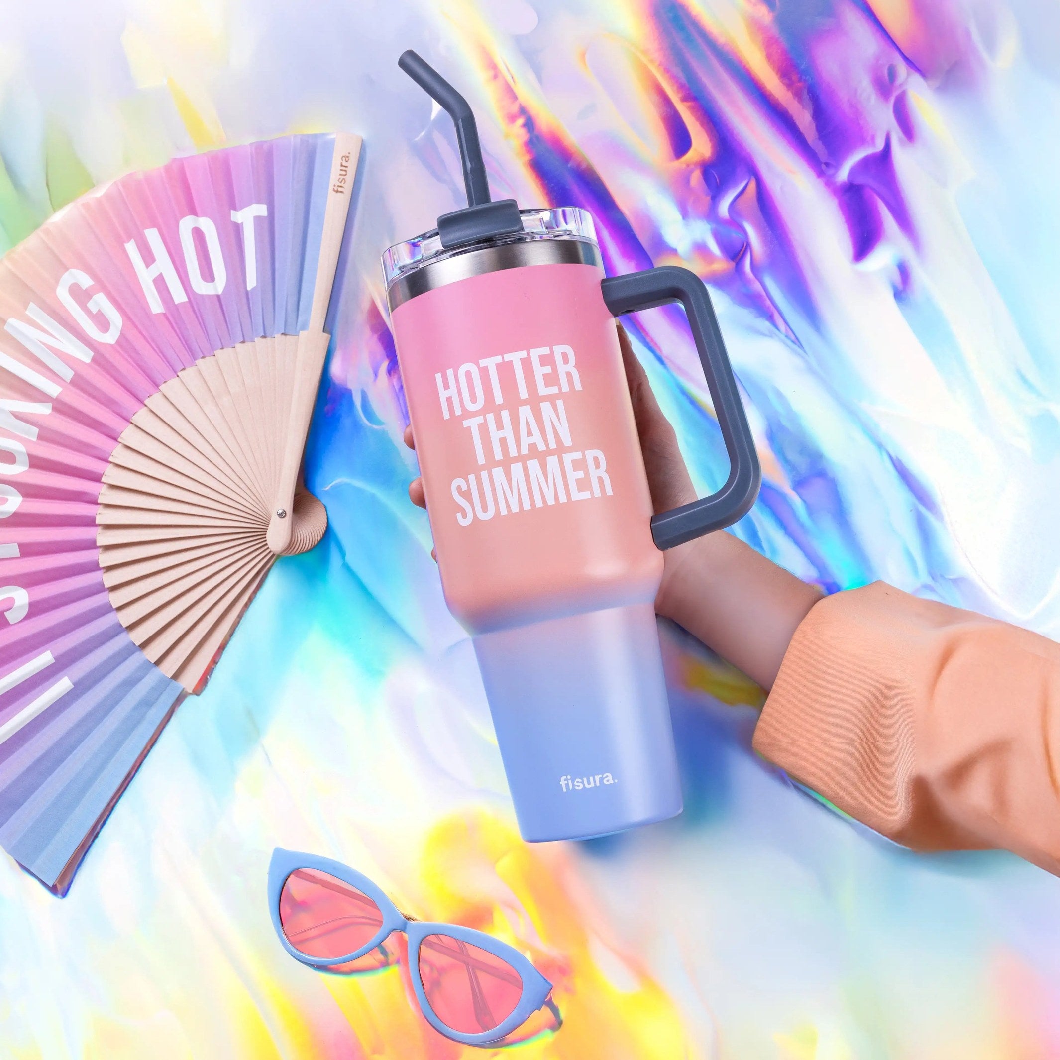 XXL Thermos "Hotter Than Summer" – Stainless Steel · 1.2 l | Fisura