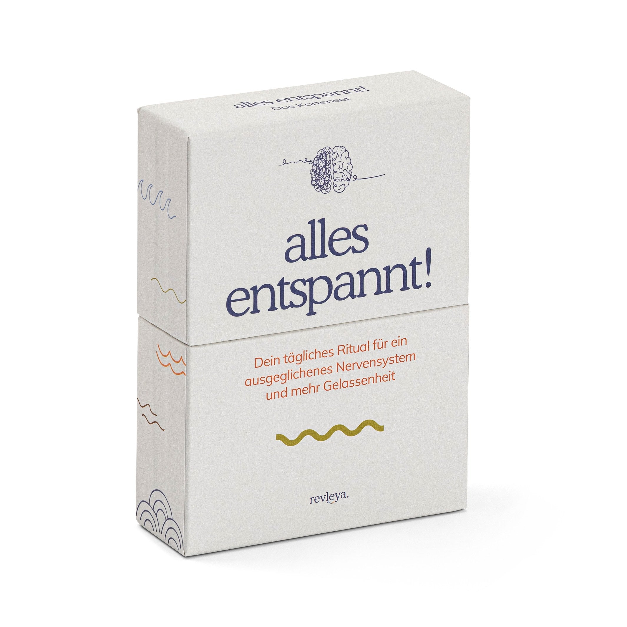 Kartenset "Alles Entspannt" – 45 Karten · 9×12 cm | revleya