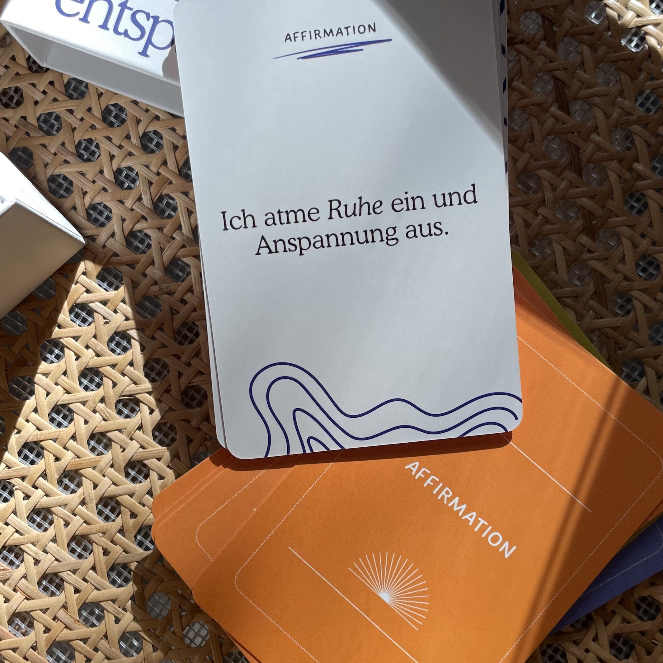Card Set "Alles Entspannt" – German · 45 Cards · 9×12 cm | revleya