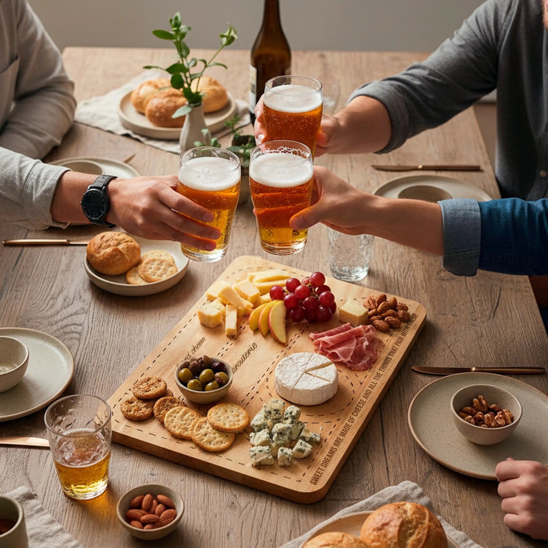 Serving Board Aperitivos – Bamboo · 40×30 cm | Fisura