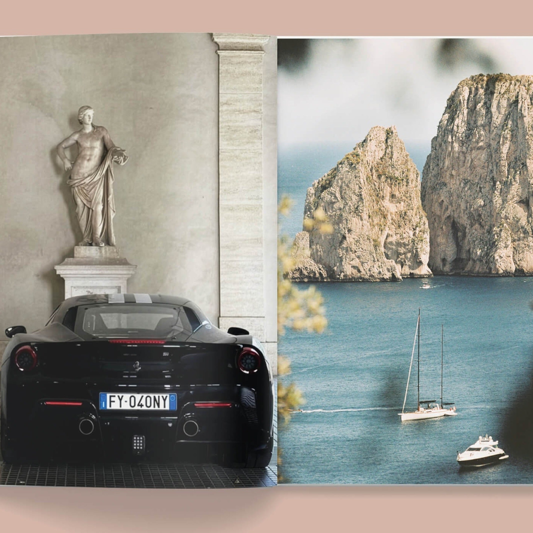 Coffee Table Book "Under the Sun" Vol. 2 Ferrari – Hardcover | Mirage