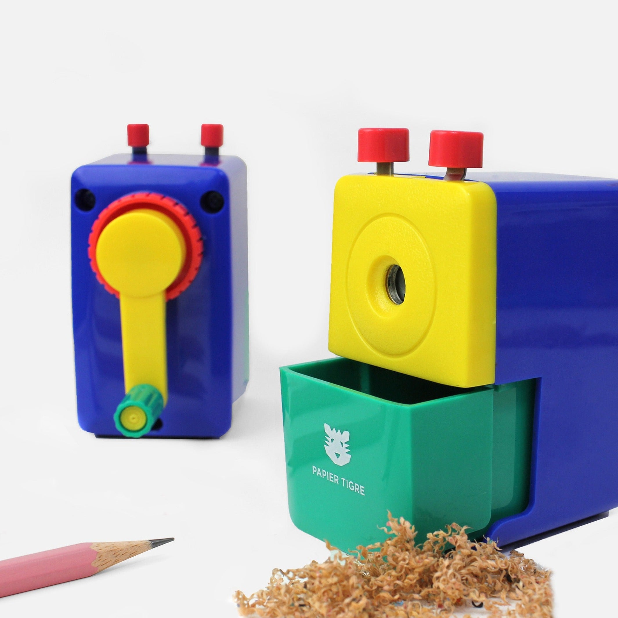 Anspitzer "Tiger's Sharpener" – Handkurbel · 8 cm | Papier Tigre