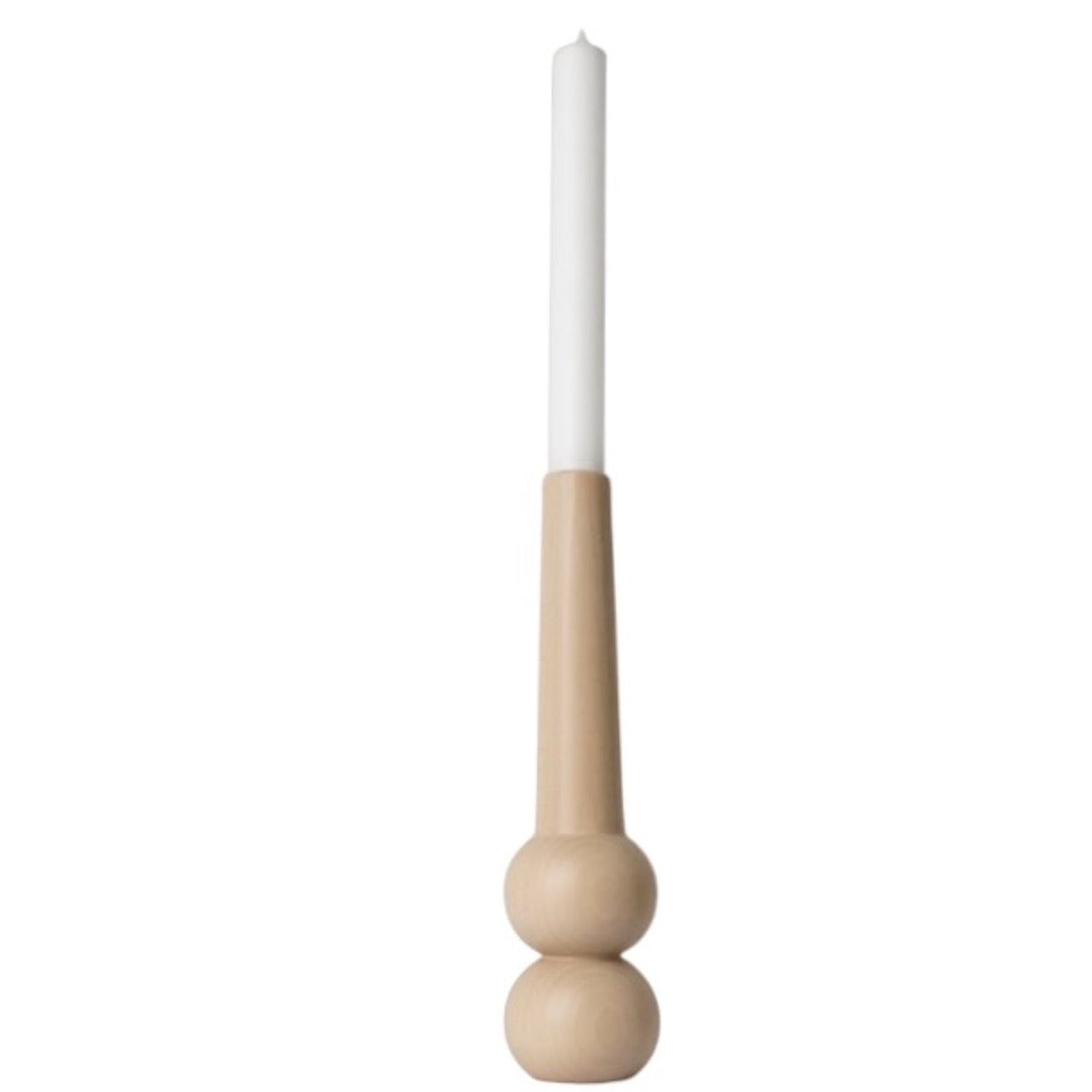 Kerzenhalter "Cone High" – Buche · 32 cm | Lemon Lily