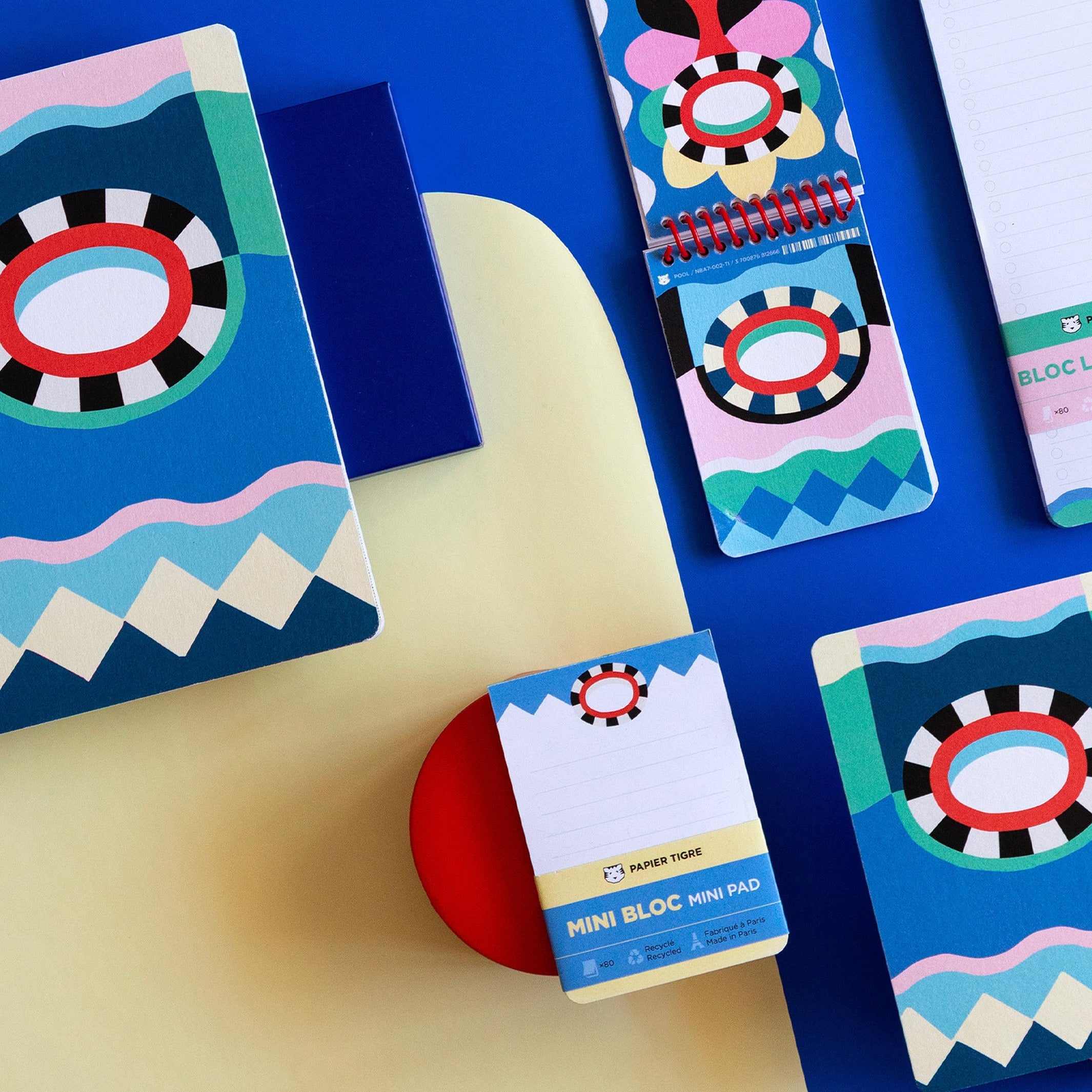 Notizblock Pool Bold – A7 · Papier | Papier Tigre