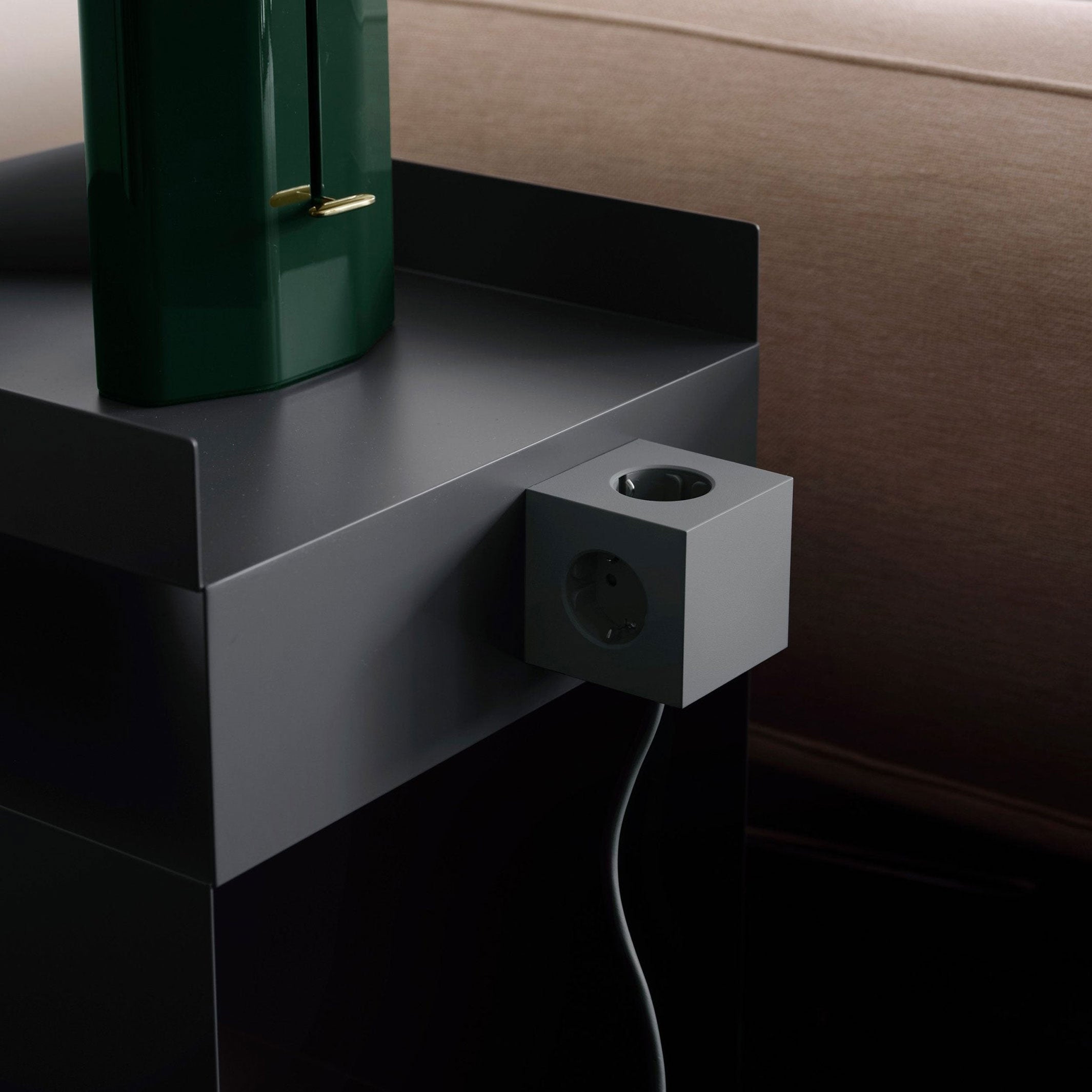 Steckdosenleiste "Square 1" – Grün · USB-C 30W · 3 m | Avolt