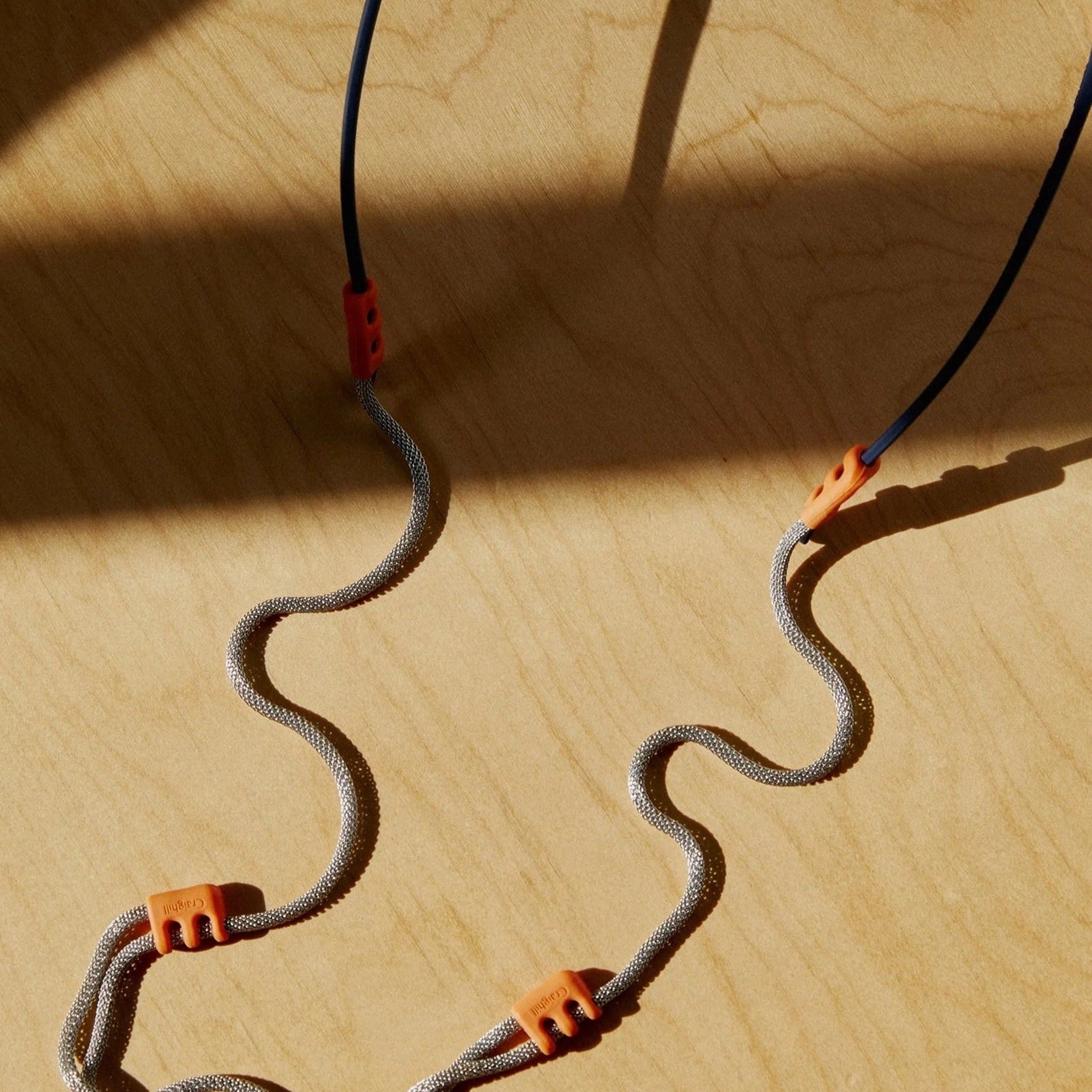 Eyewear Chain – Orange · Stainless Steel · 38 cm | Craighill