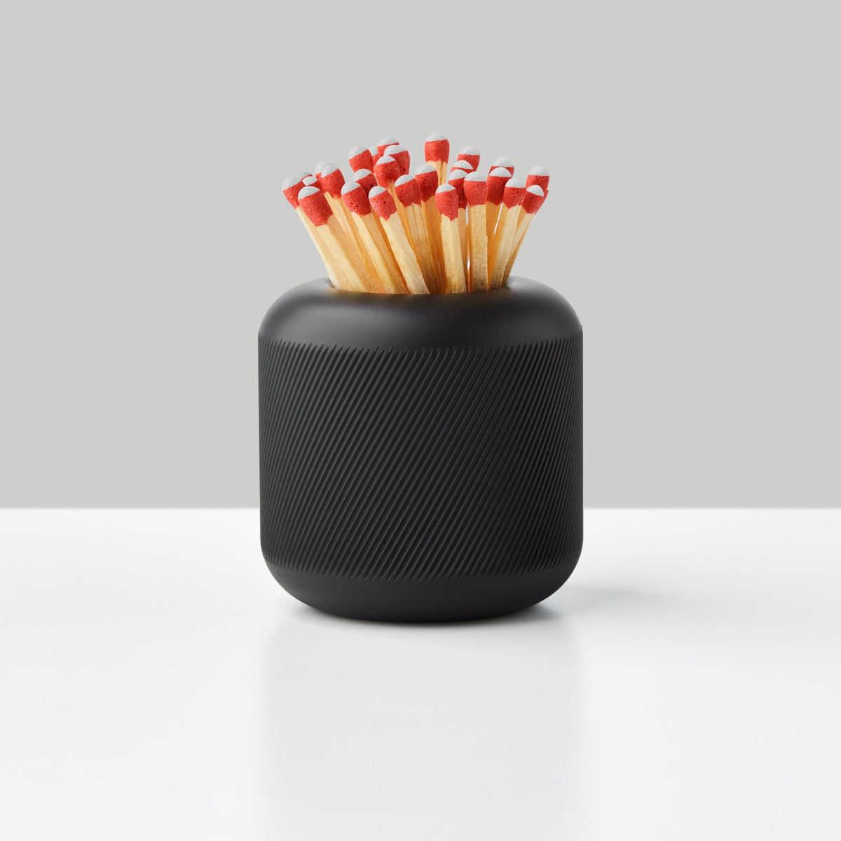 Tændstiklighter – Sort · Kulstofstål · 5 cm | Craighill