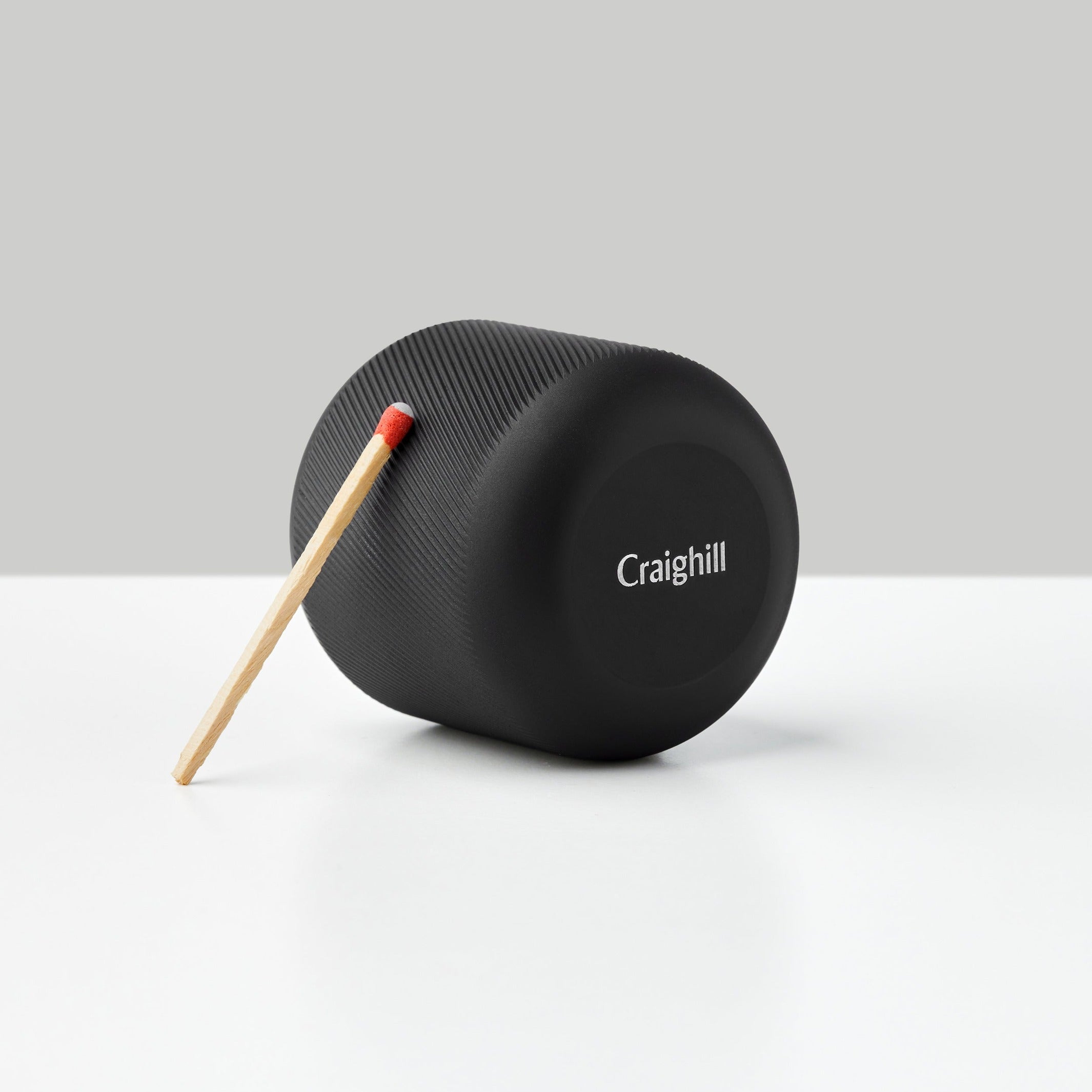 Match Striker – Black · Carbon Steel · 5 cm | Craighill