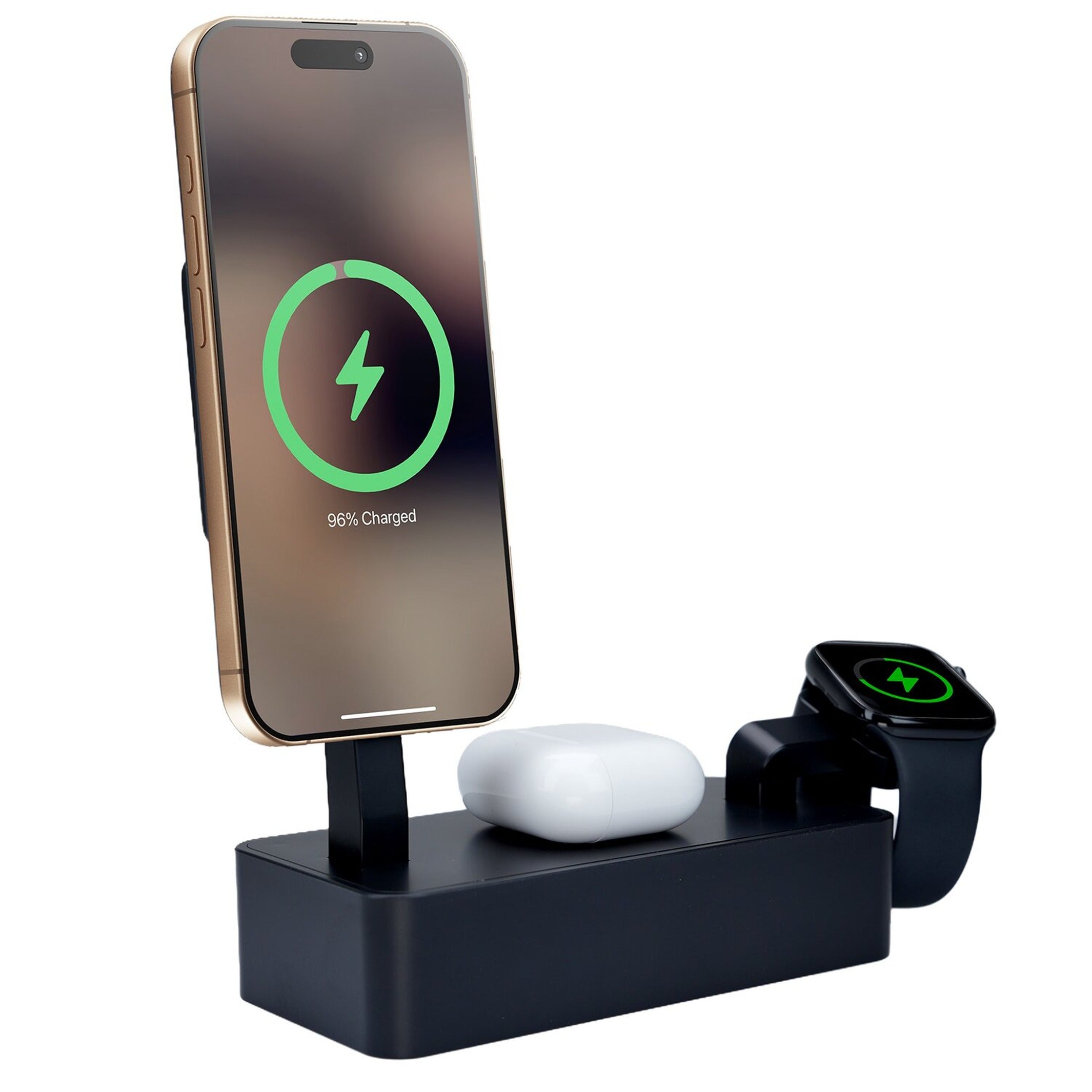 Charging Station Smartboost – 3-in-1 MagSafe · Black · 35 W | Alldock