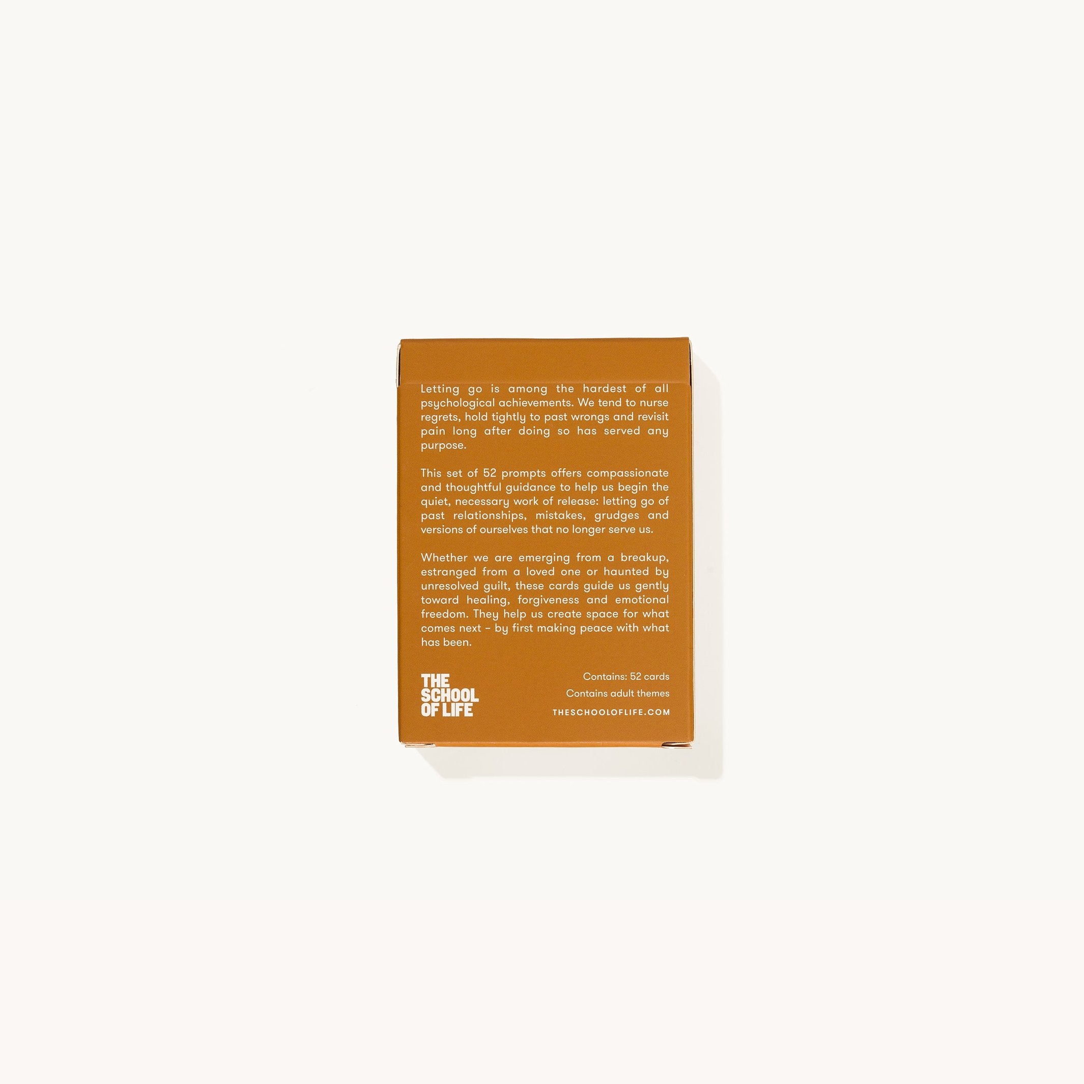 Kartenset "Letting Go" – 52 Karten · Englisch | The School of Life