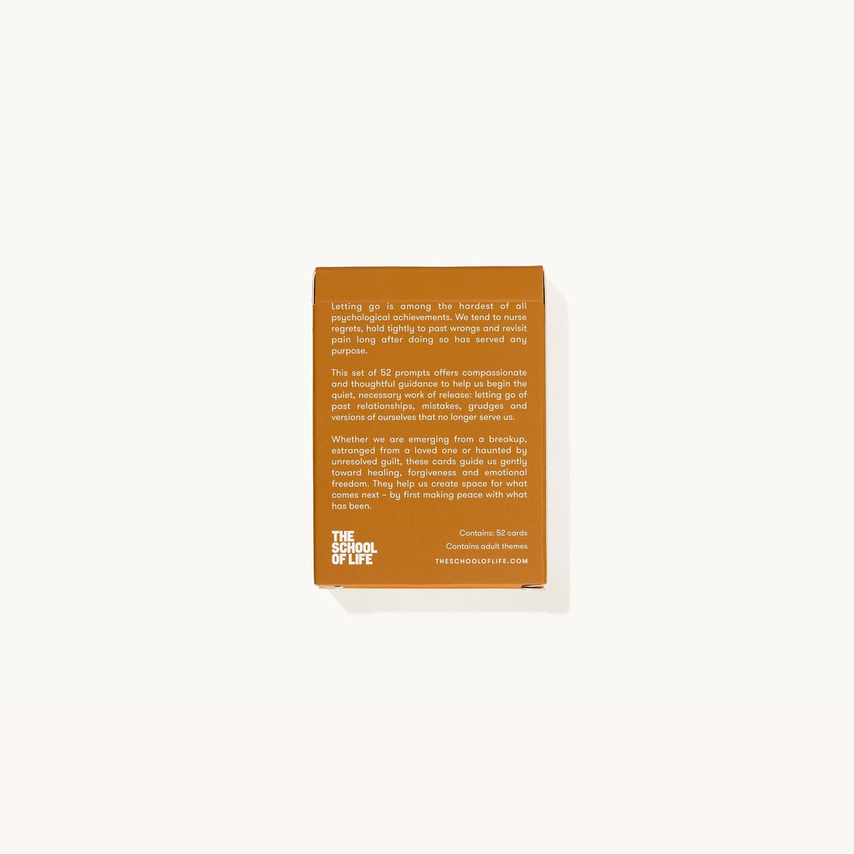 Kartenset "Letting Go" – 52 Karten · Englisch | The School of Life